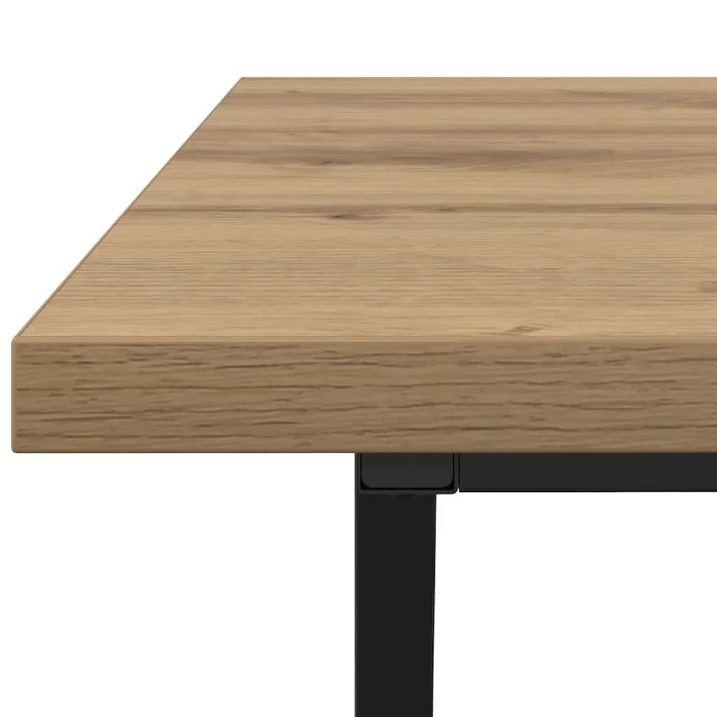 Klubska miza Umetni hrast 100 x 50 x 40 cm - slika 8