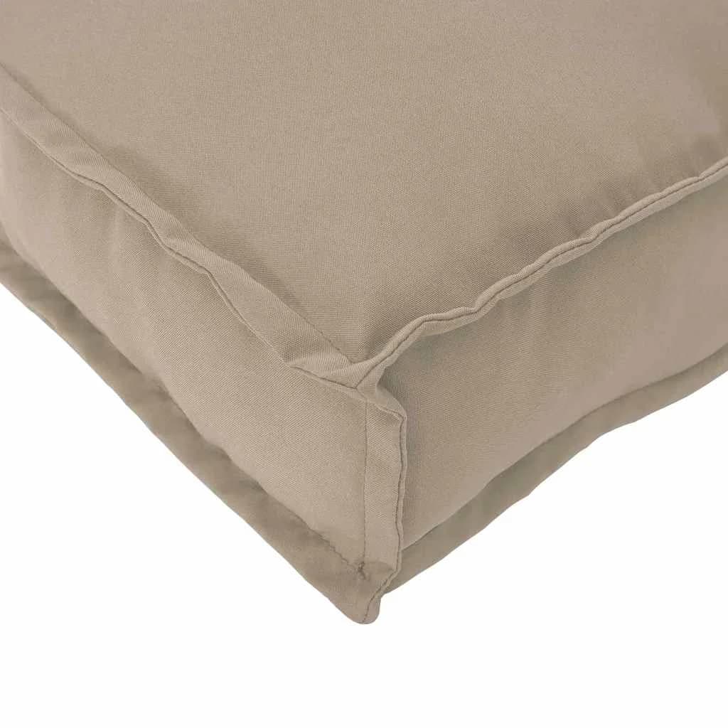 Blazina za palete Taupe 200 x 40 x 8 cm Oxford blago - slika 9