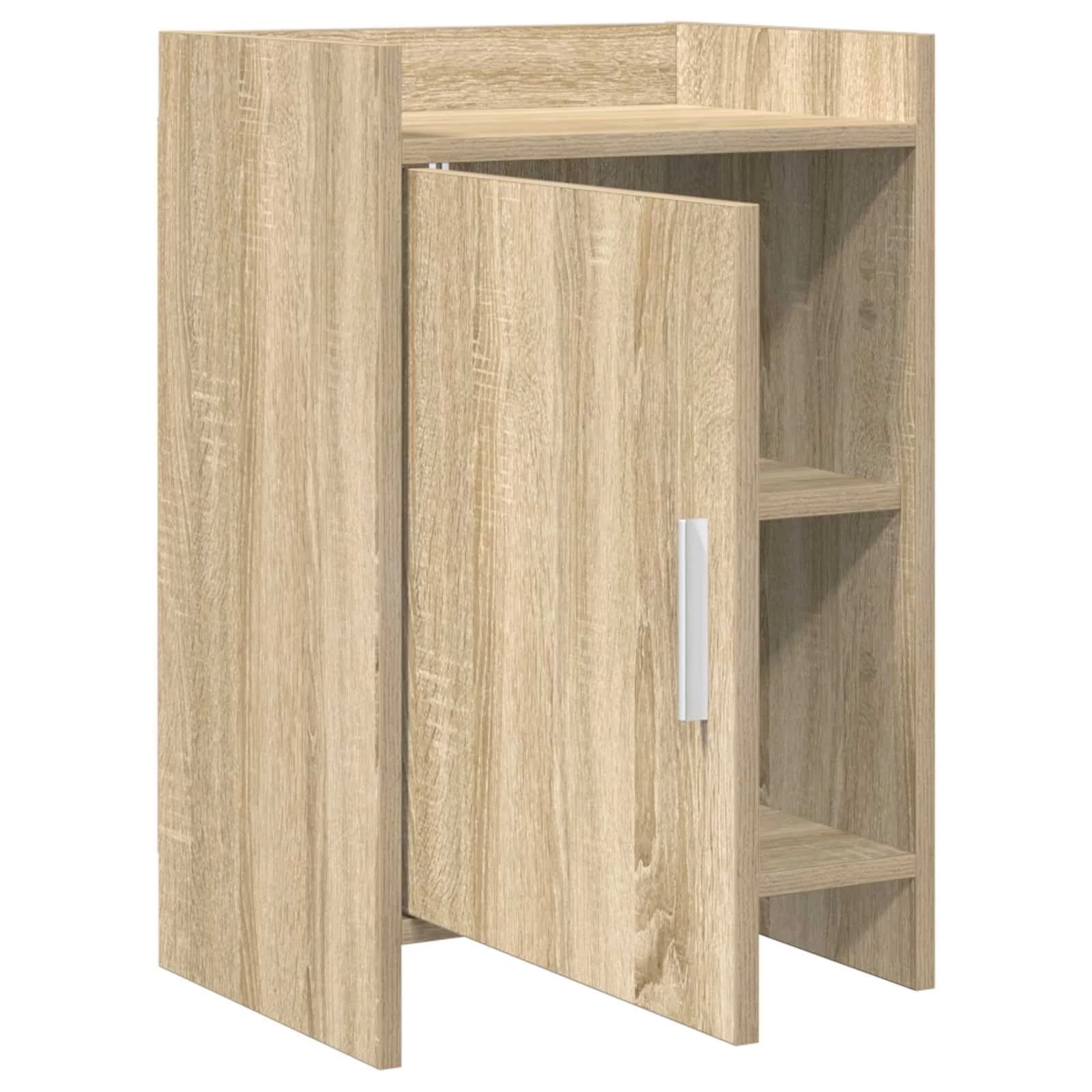 Posteljne mize 2 kos Sonoma hrast 40 x 30 x 60 cm - slika 3