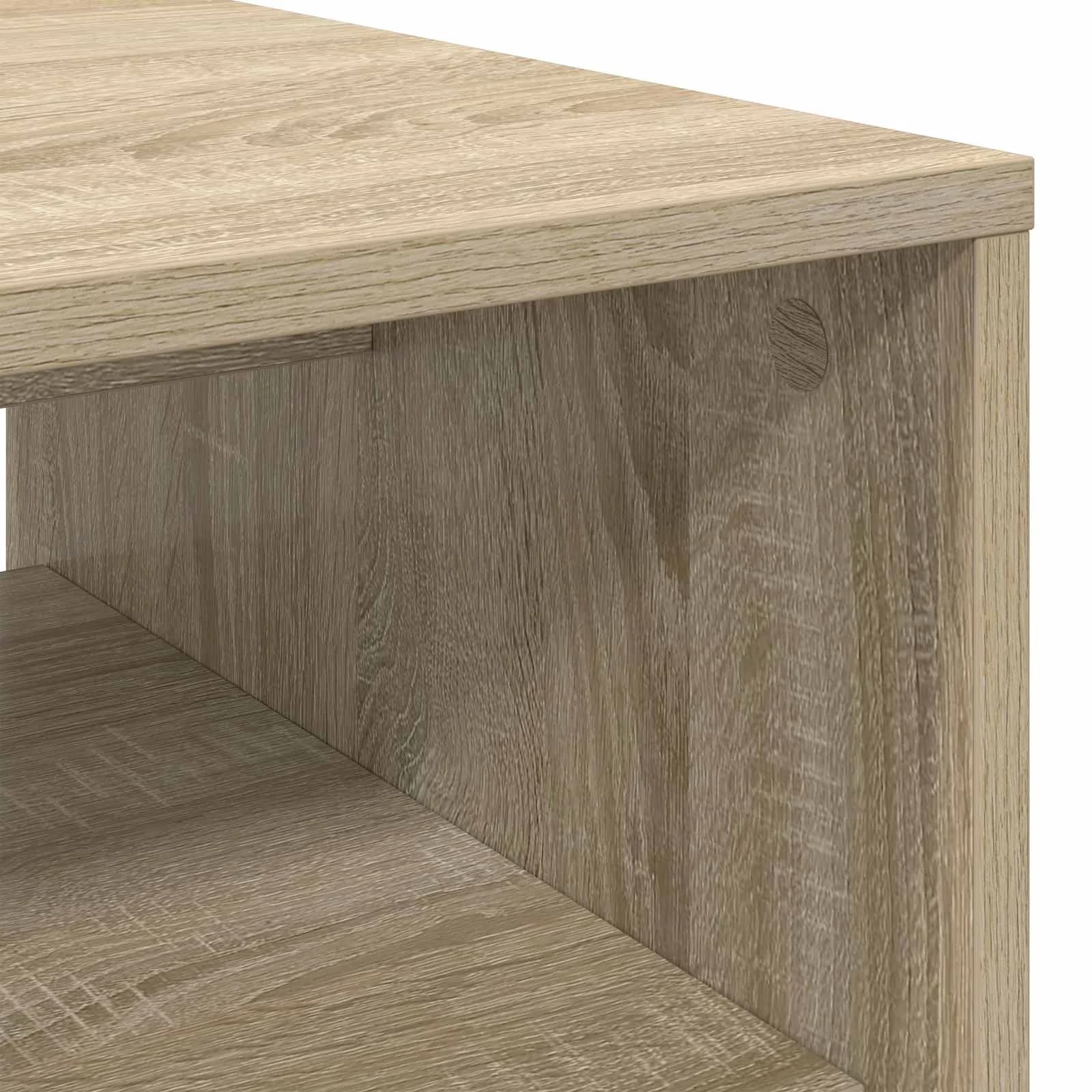 Klubska miza Sonoma hrast 60 x 50 x 40 cm Inženirski les - slika 8