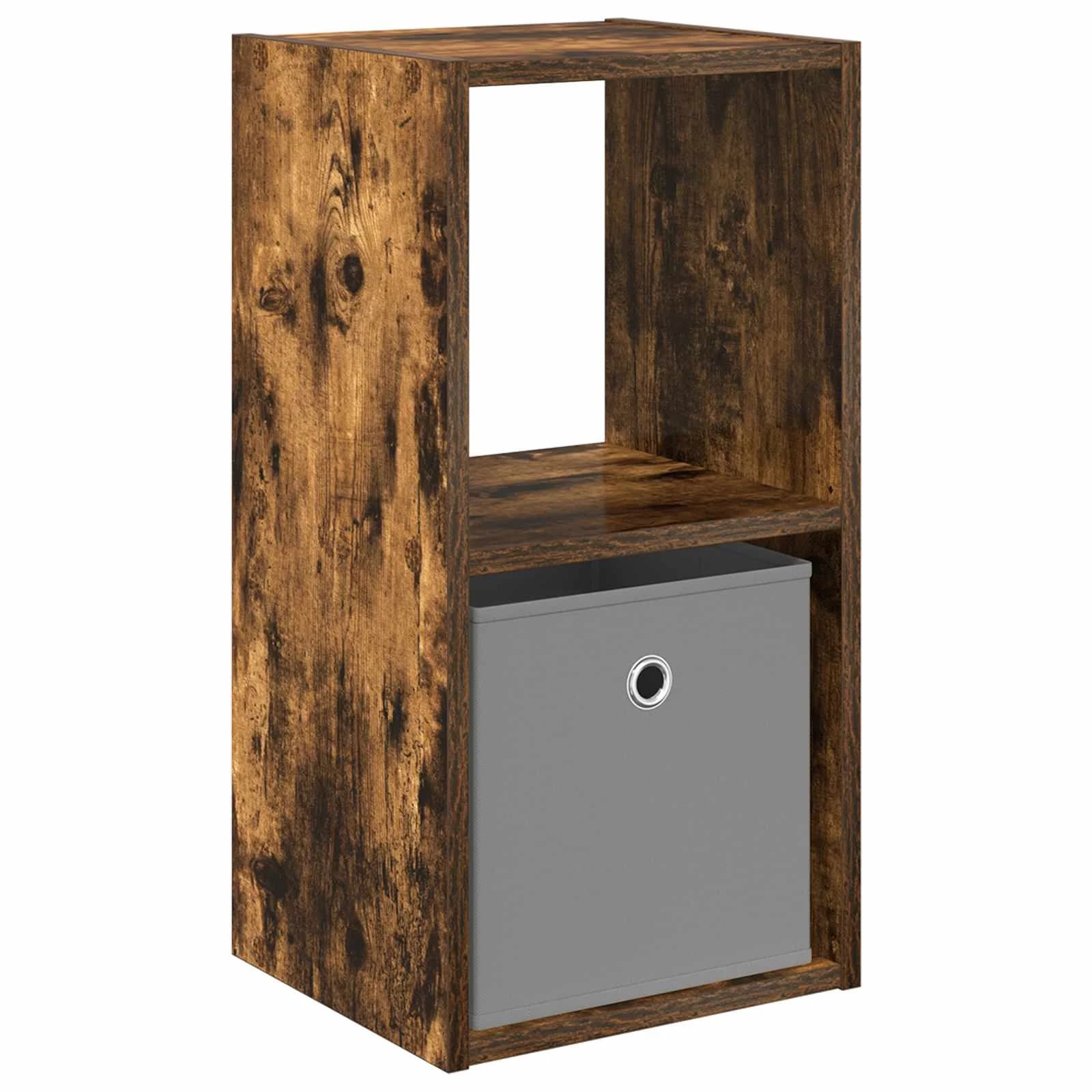 Nočna omarica Dimljeni oreh 30,5 x 27 x 59,5 cm Inženirski les - slika 2