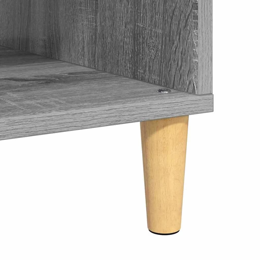 Klubska miza Siva Sonoma 102 x 55 x 35 cm Inženirski les - slika 9