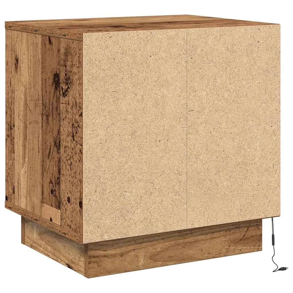 Nočna omarica 2 kos Star les 44 x 34,5 x 45 cm Inženirski les - slika 10