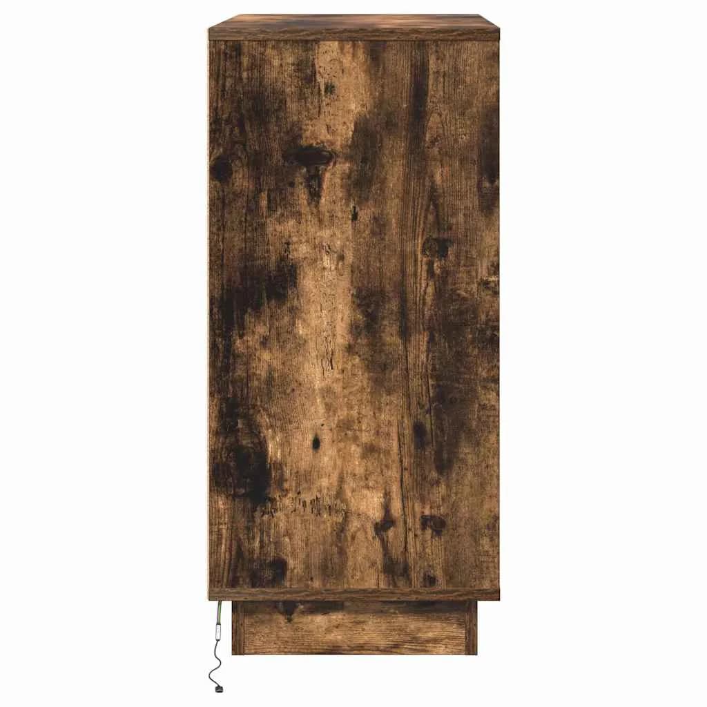 Nočna omarica Dimljeni oreh 71 x 34,5 x 75 cm Inženirski les - slika 9