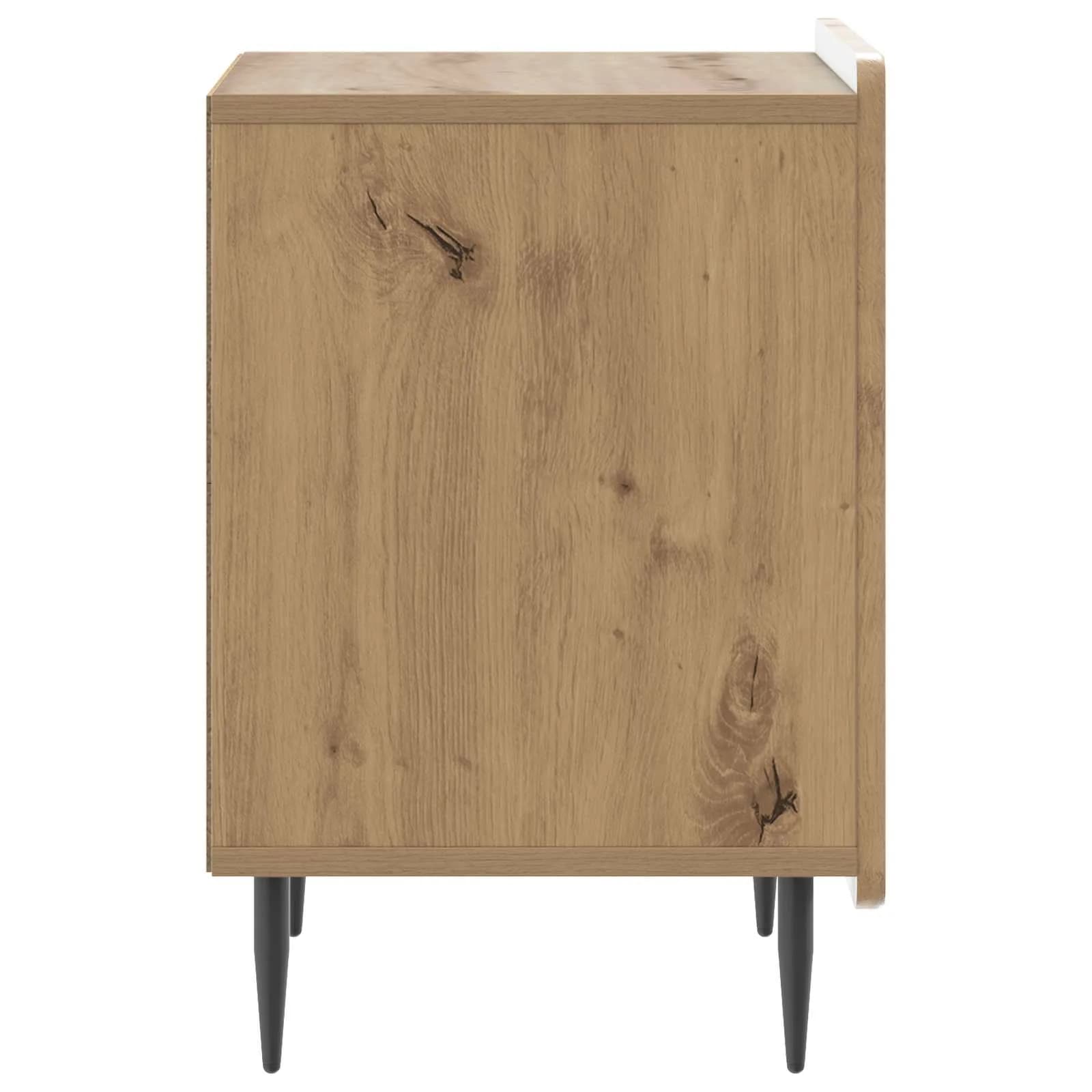 Nočna omarica Artisan hrast 43 x 34,5 x 52 cm Inženirski les - slika 5