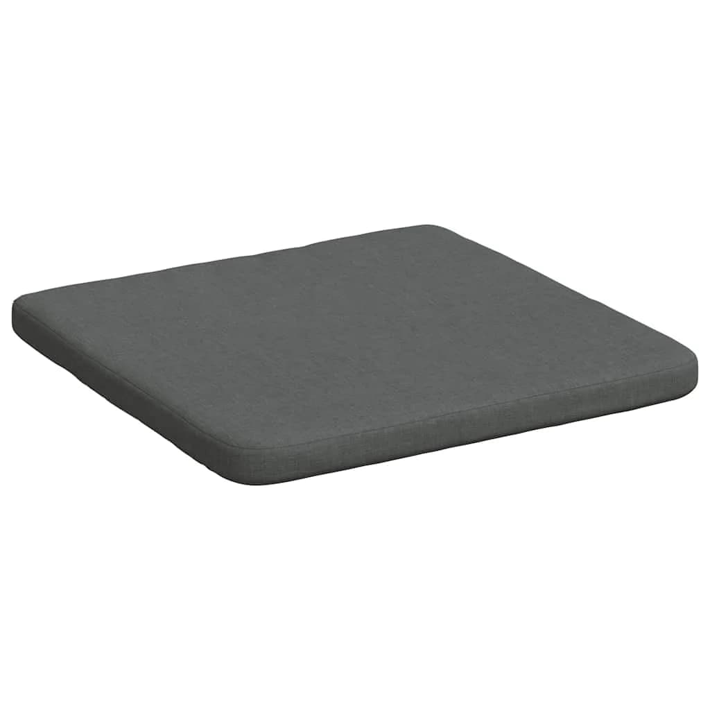 Sedežne blazine 4 kos blago Temno siva 40 x 40 x 3 cm - slika 5