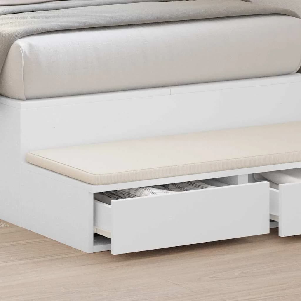 Posteljni predali Bela 80 x 36,5 x 16,5 cm Inženirski les - slika 4