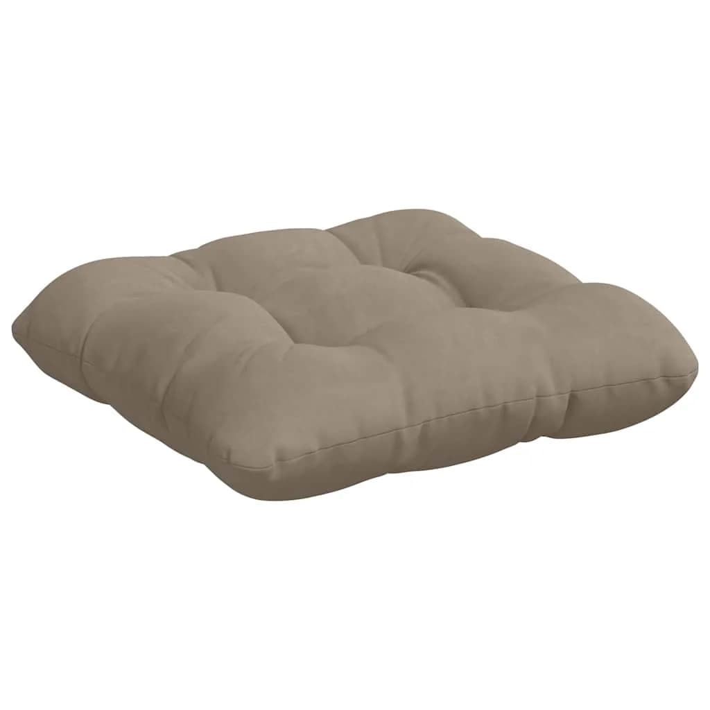 Sedežne blazine 4 kos Mikrofiber tkanina Taupe 40 x 40 cm - slika 5