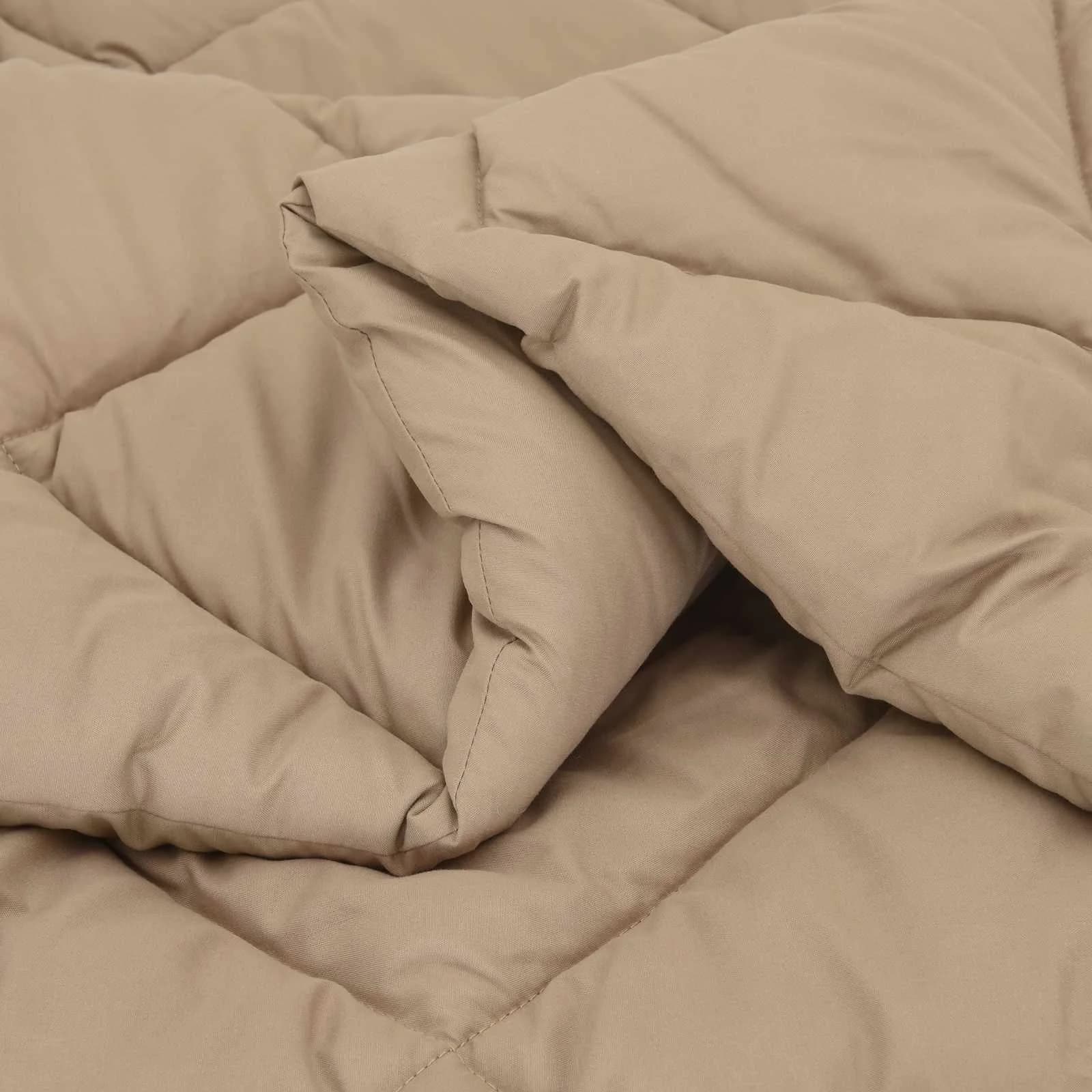 Zimska posteljnina 135 x 200 cm 450 gsm Taupe - slika 5