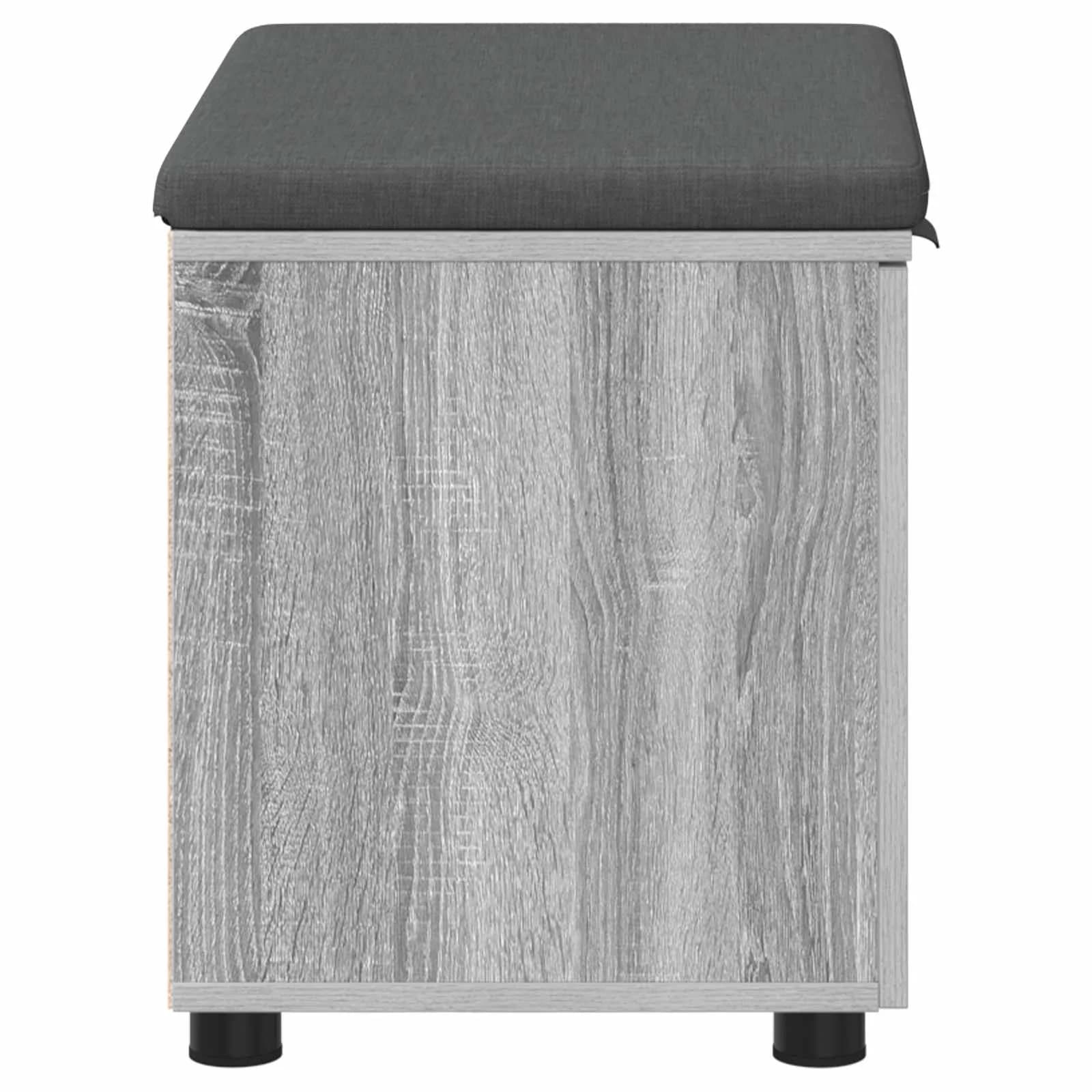 Haldna klop z blazino s polico Siva Sonoma 60 x 38 x 46 cm - slika 7