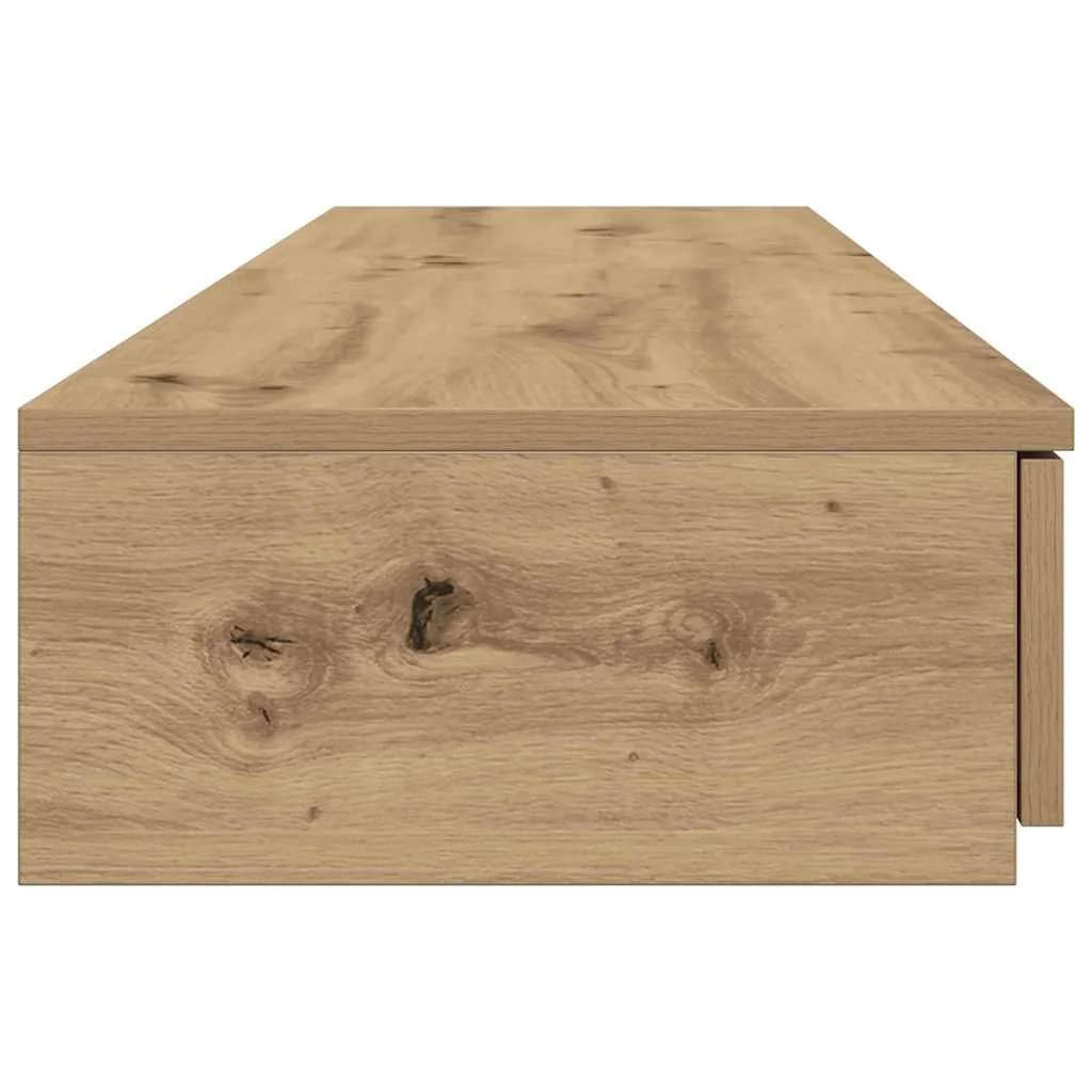 Posteljni predali s predalom Umetni hrast 140 x 36,5 x 16,5 cm - slika 7