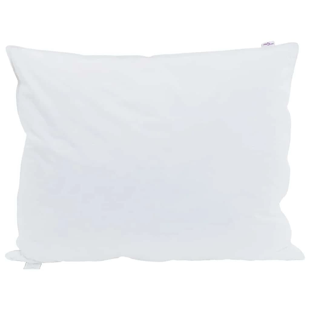 Vzglavnik 2 kos 60 x 80 cm Perje Bela - slika 2