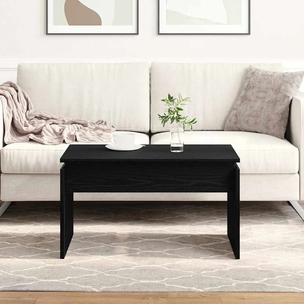 Klubska miza Črna Orehovina 68 x 50 x 38 cm Inženirski les