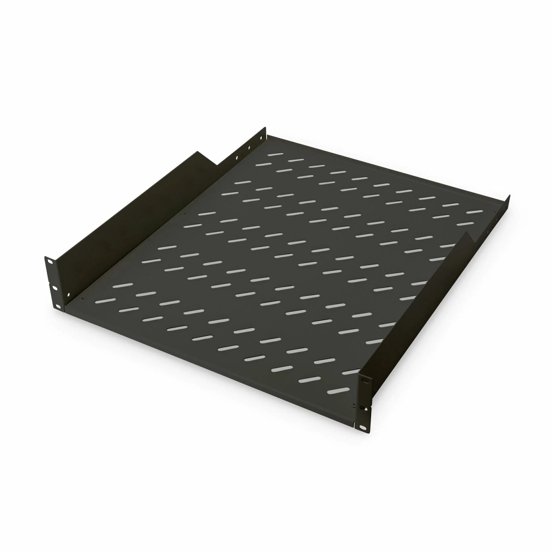Digitus polica rack 2U 550mm - 20kg črna DN-19 TRAY-2-55-SW