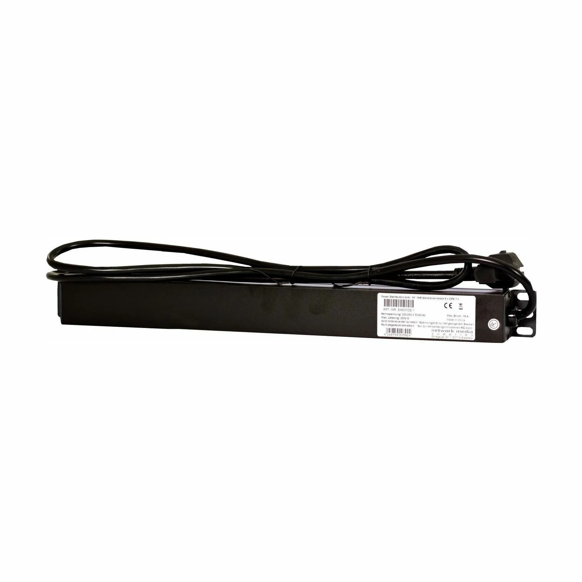 EFB EFB razdelilec rack 9x220V PVC 2m EK622DE.1 Razdelilci 220V