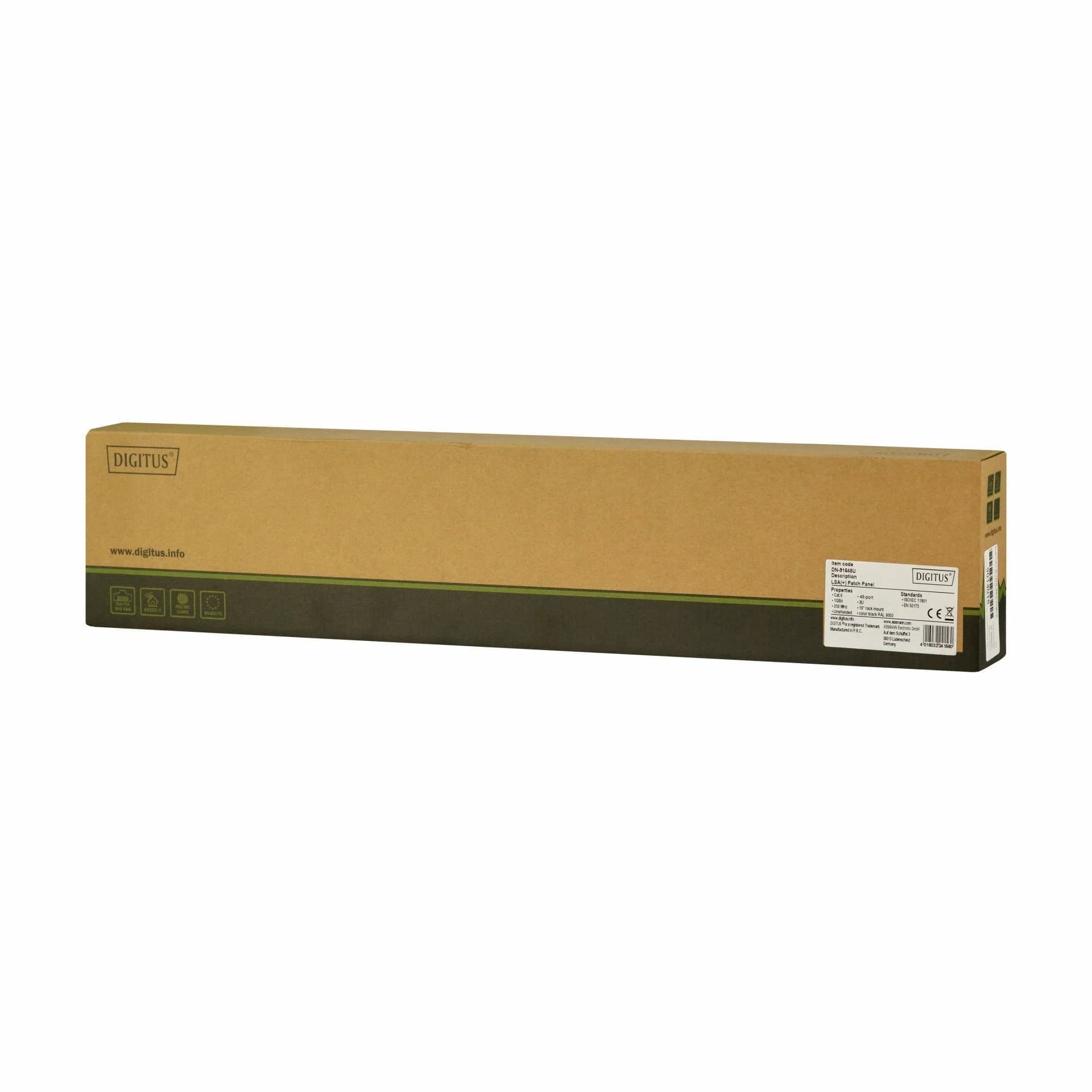 Digitus Digitus panel CAT.6 UTP 48-port 2U DN-91648U Priključni (patch) paneli