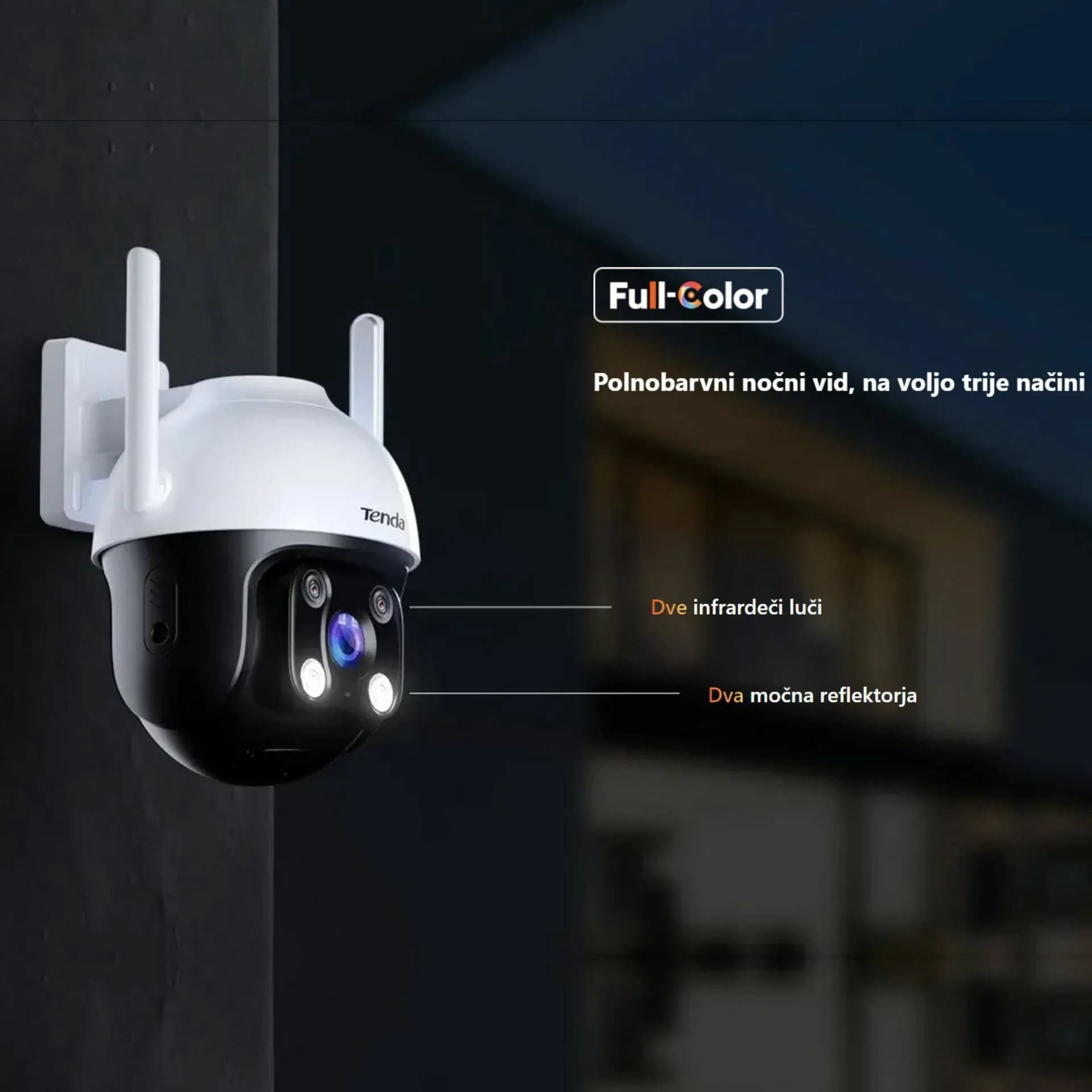 Tenda Tenda kamera 2.0MP brezžična PT CH3 zunanja Kamere