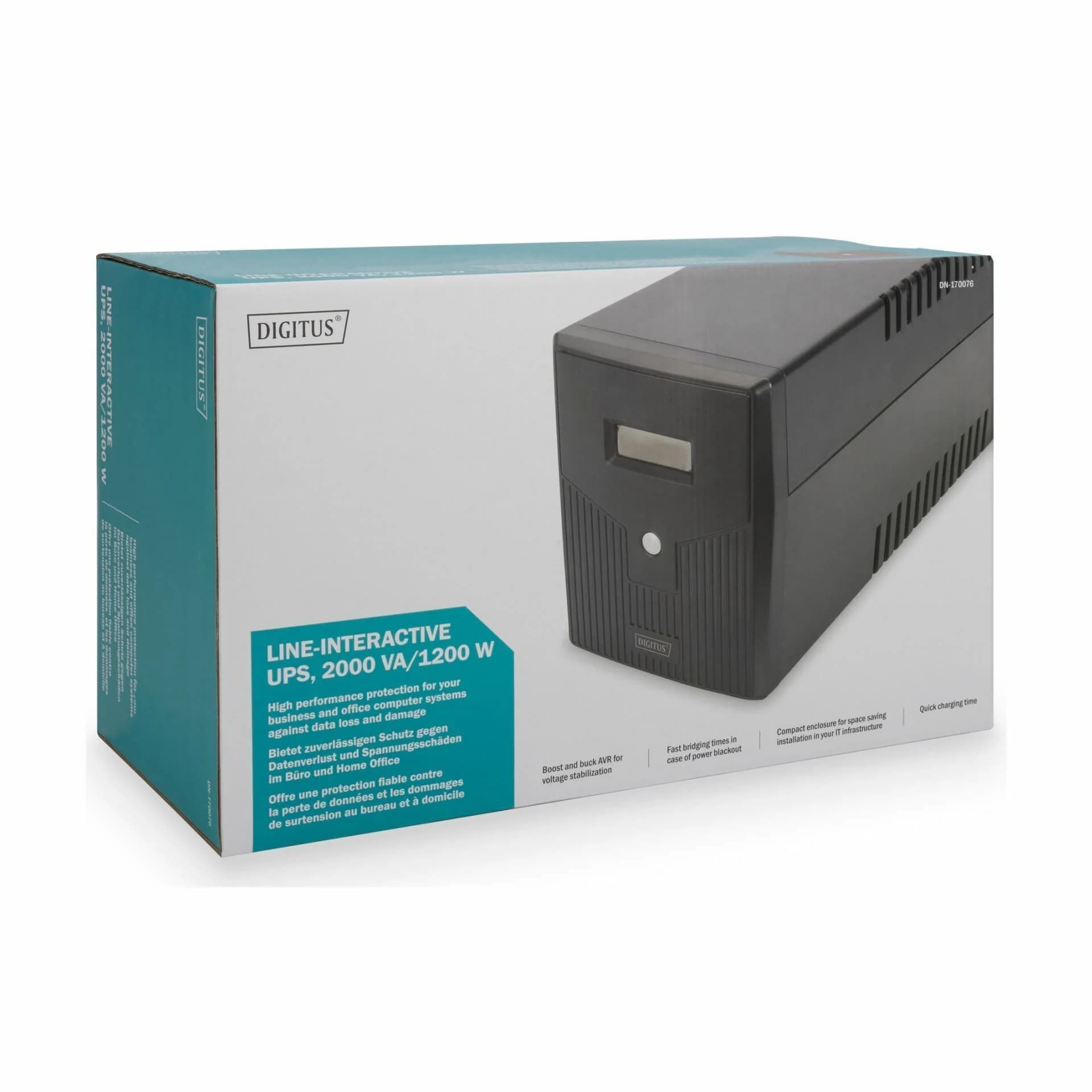Digitus Digitus UPS 2000VA smart DN-170076 Brezprekinitveno napajanje (UPS)