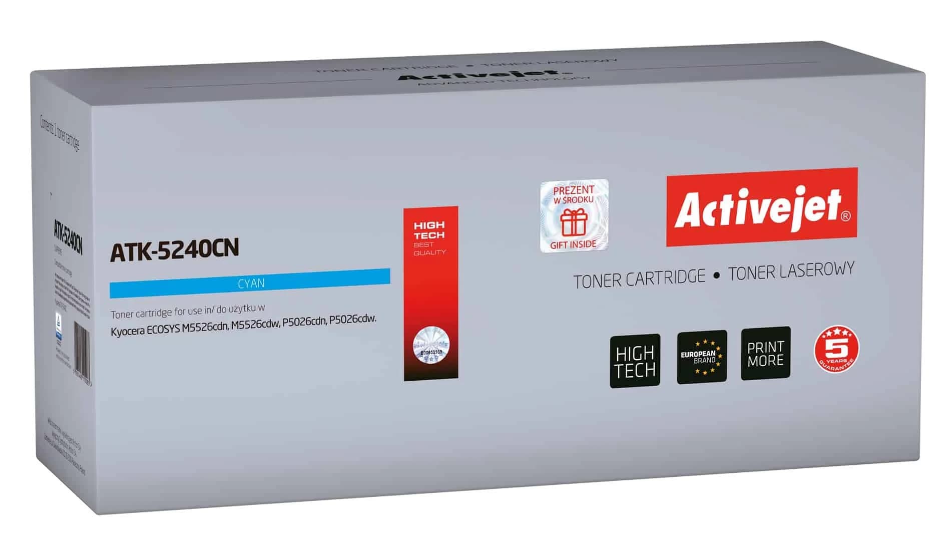 Kyocera TK-5240C Cyan kompatibilen toner – 3000 strani