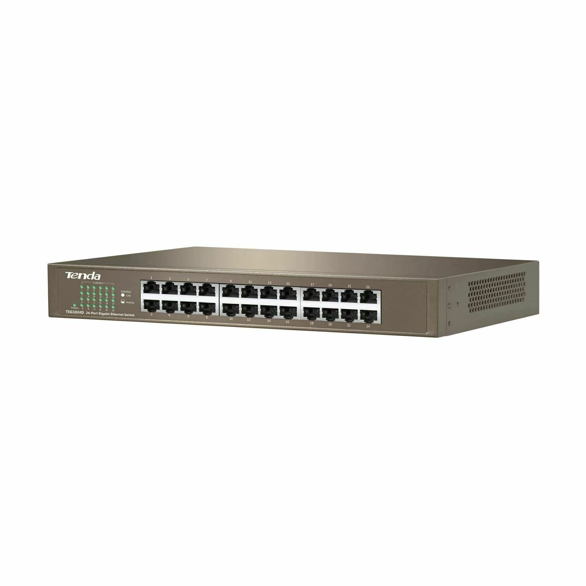 Tenda Tenda stikalo Giga 24-port rack/namizni TEG1024D Mrežna stikala
