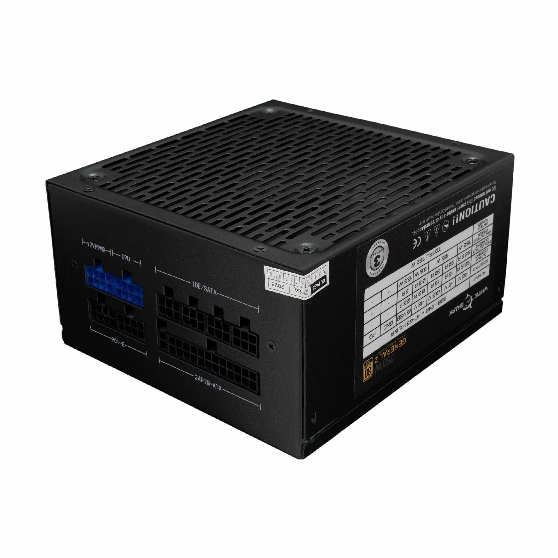 White Shark WHITE SHARK napajalnik ATX 750W modularni GOLD GPSU-750W GENERAL-2 Napajalniki