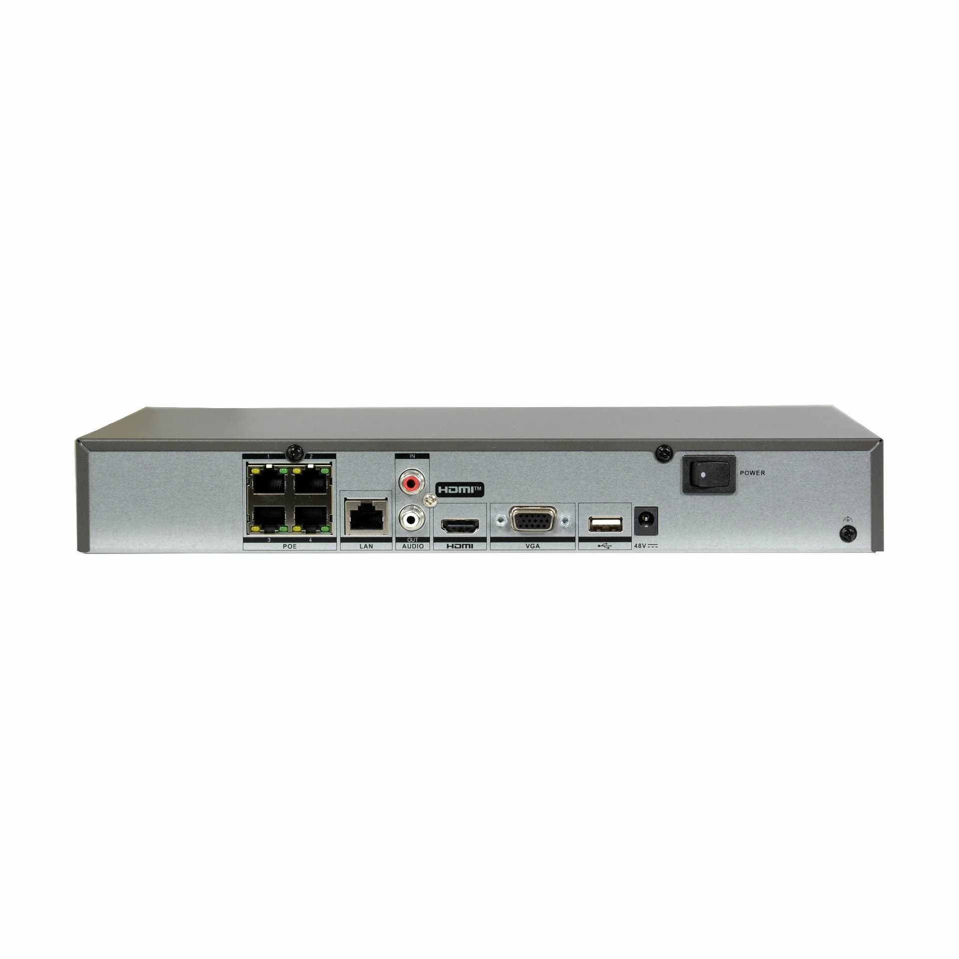 HiLook HiLook video snemalnik  4-kanalni PoE NVR IP NVR-104MH-K/4P Snemalniki