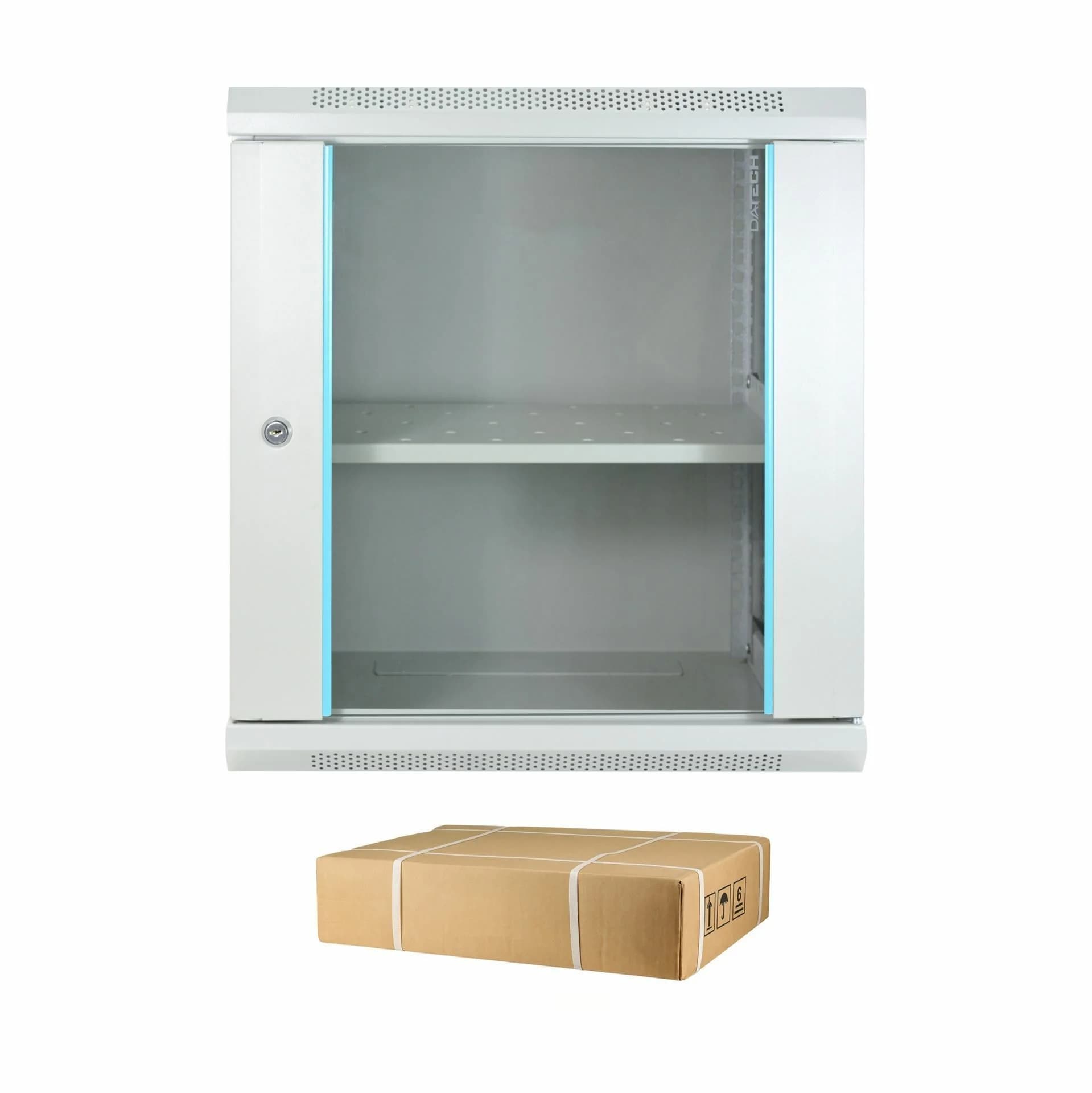 DATECH zidni kabinet 18U 901 600x450 siv + polica DP.6418.9000