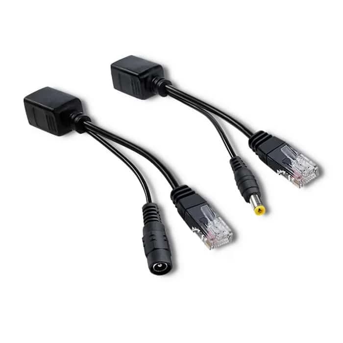 PoE napajalni delilnik (injector) RJ-45 za IP kamere, Wi-Fi AP in VoIP telefone - slika 2