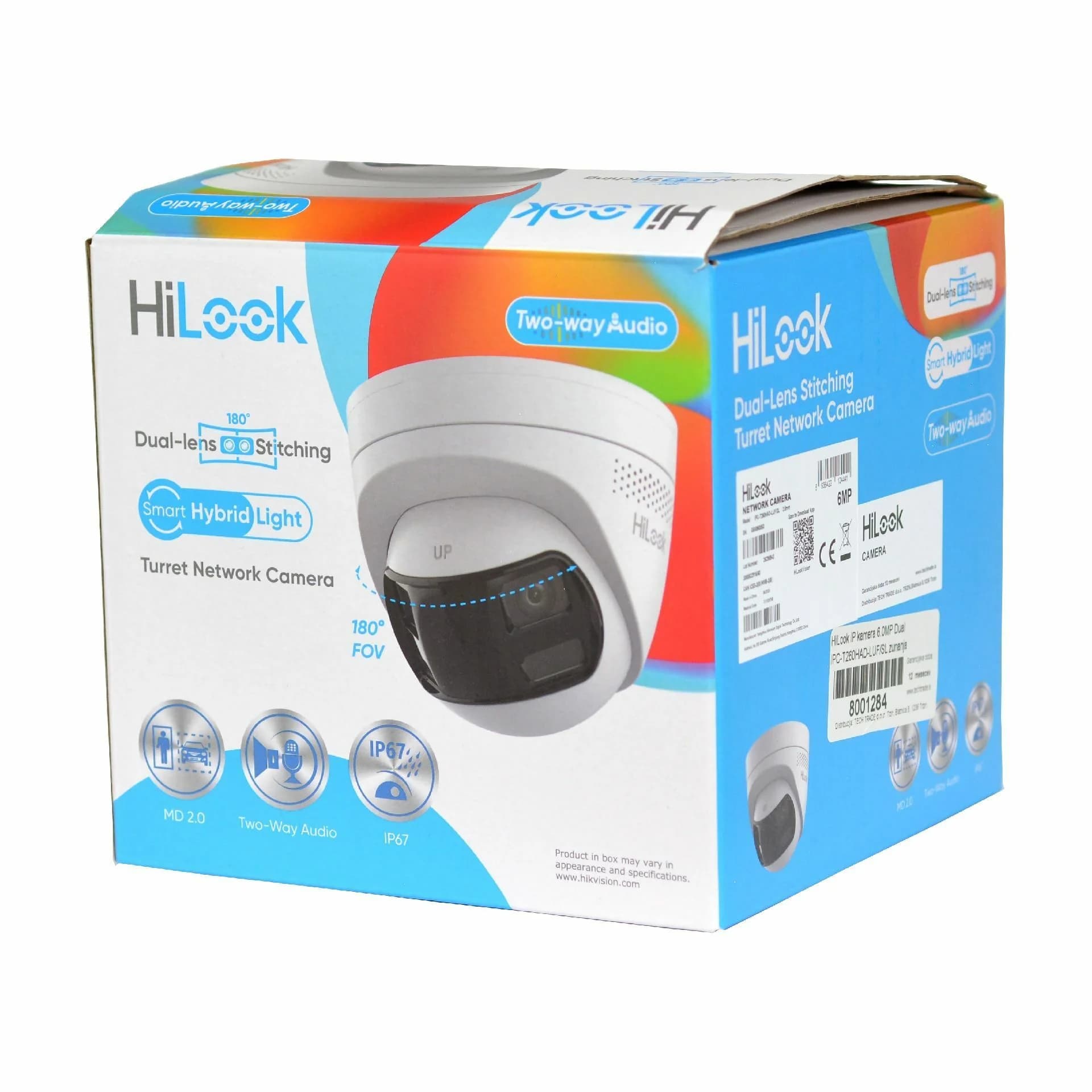 HiLook HiLook kamera 6.0MP Dual IPC-T260HAD-LUF/SL zunanja Kamere