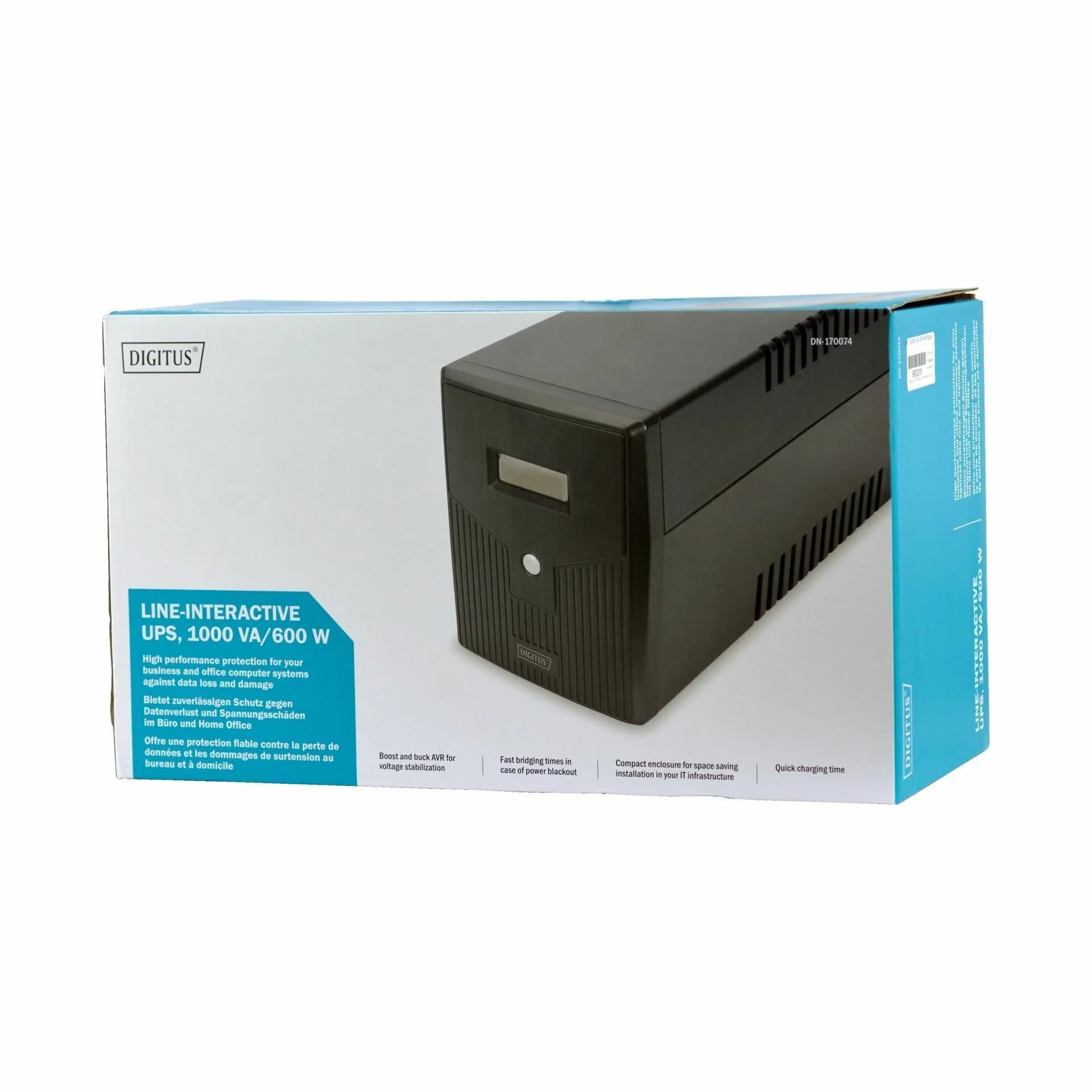Digitus Digitus UPS 1000VA smart DN-170074 Brezprekinitveno napajanje (UPS)