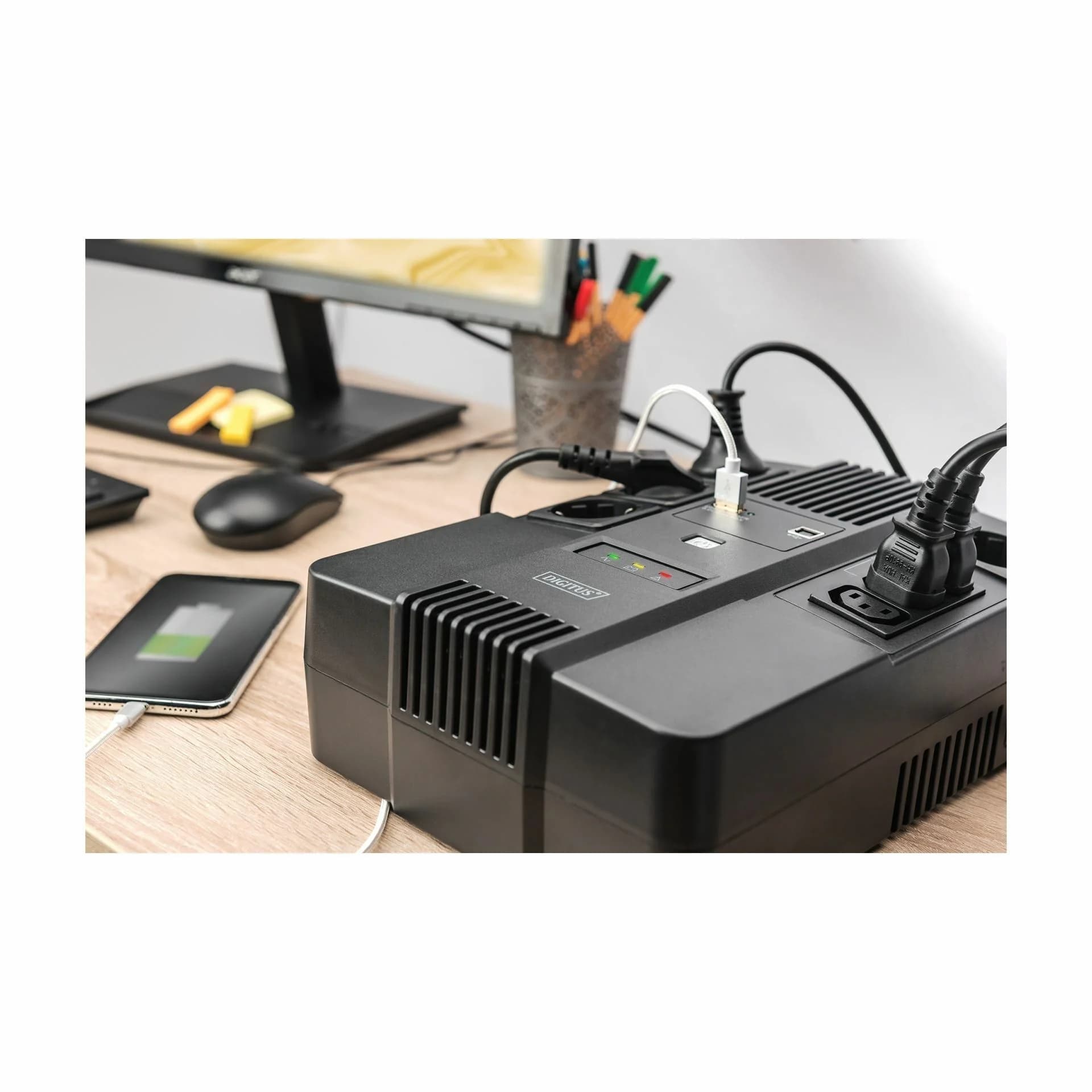 Digitus Digitus UPS 800VA All-in-One namizni DN-170111 Brezprekinitveno napajanje (UPS)