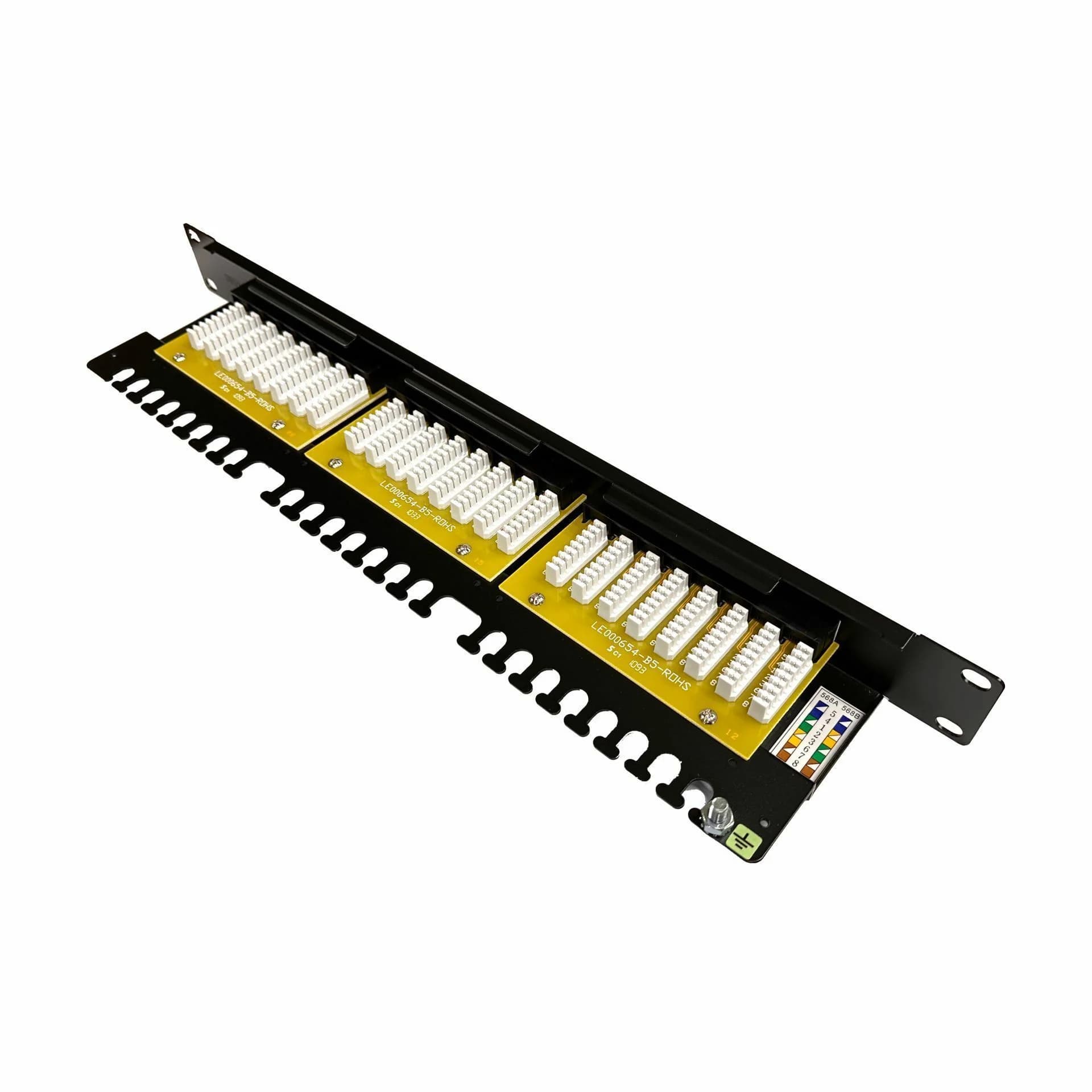 Leviton Leviton panel CAT.6+ UTP 24-port flat 69586-024 Priključni (patch) paneli