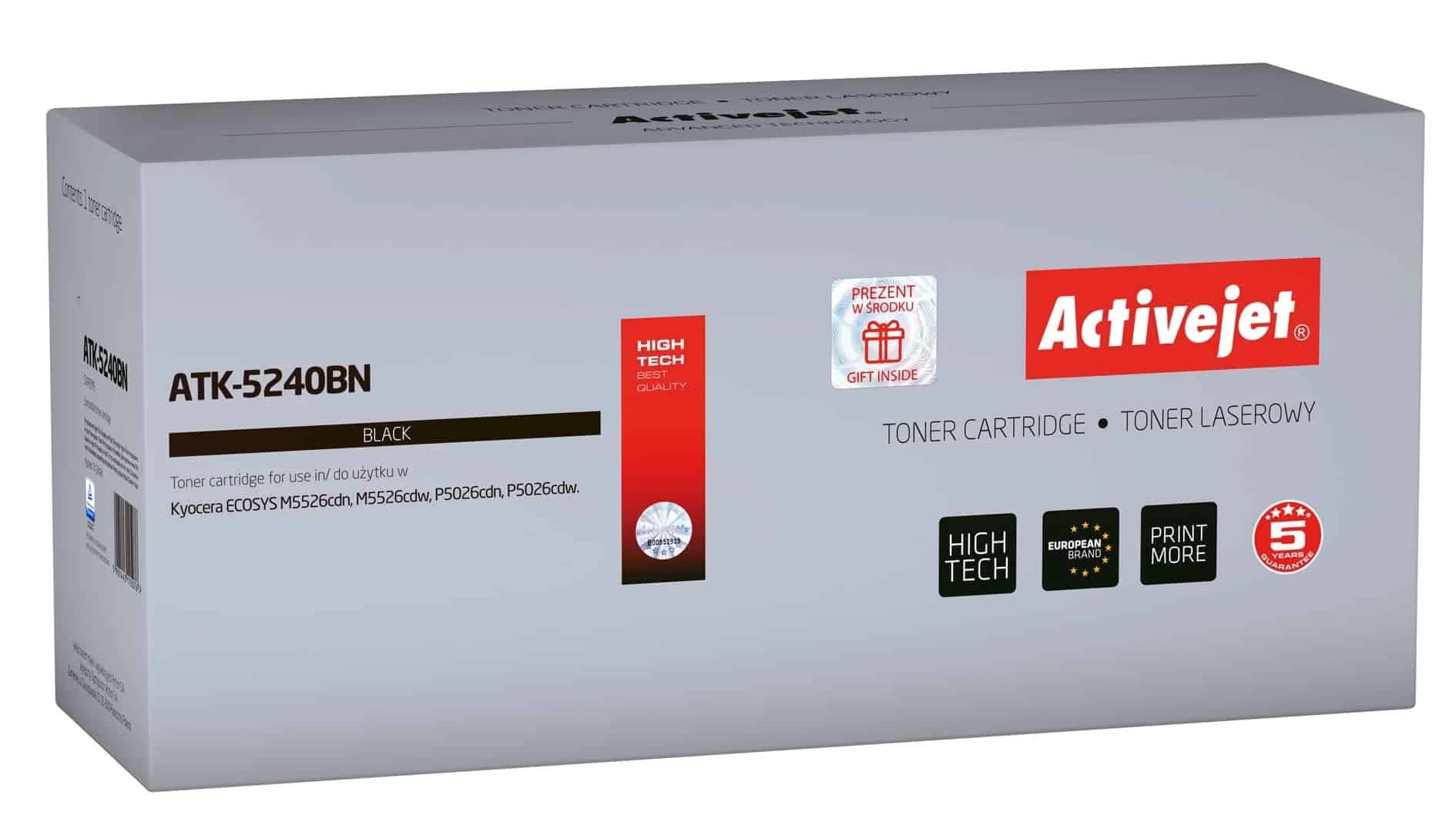 Kyocera TK-5240K Black kompatibilen toner – 4000 strani