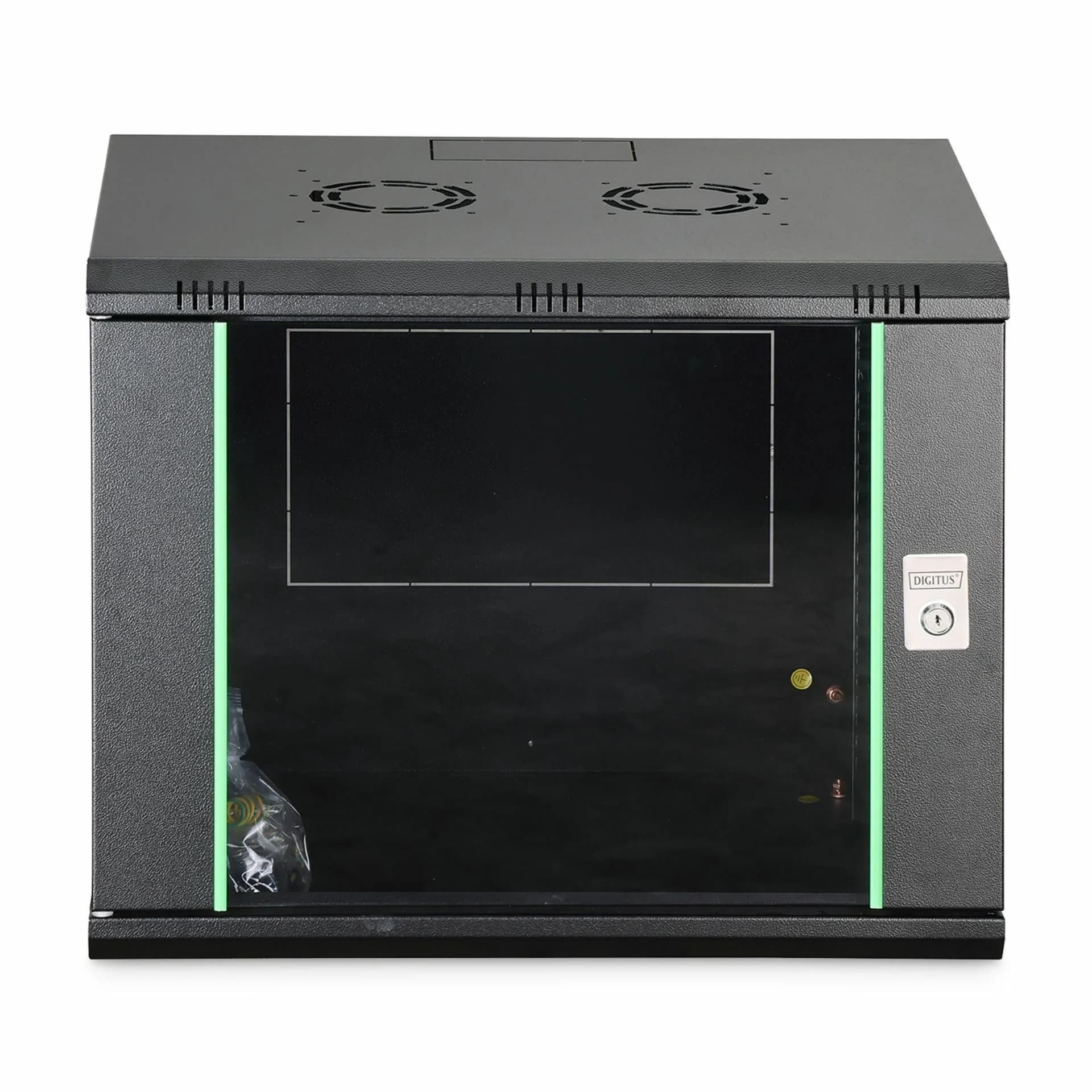 Digitus Digitus zidni kabinet  9U 505 600x450 črn sestavljen DN-19 09-U-EC-SW Zidni