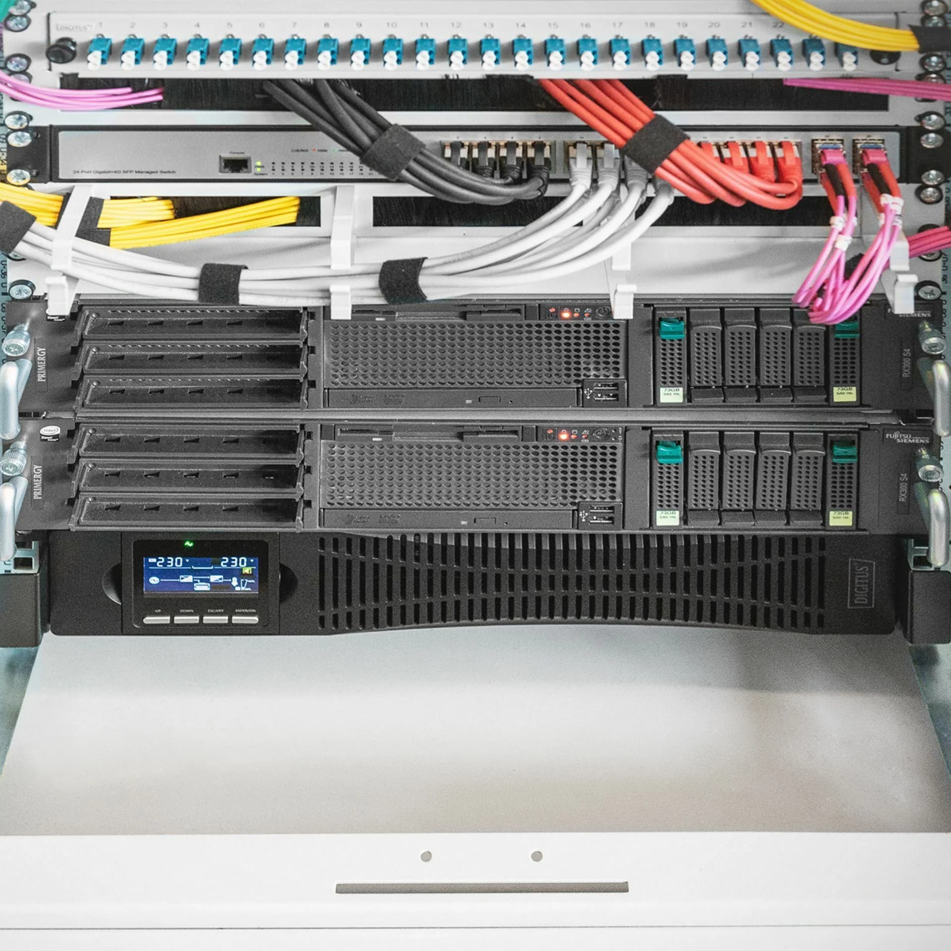 Digitus Digitus UPS rack 1500VA/1500W OnLine DN-170094 Brezprekinitveno napajanje (UPS)