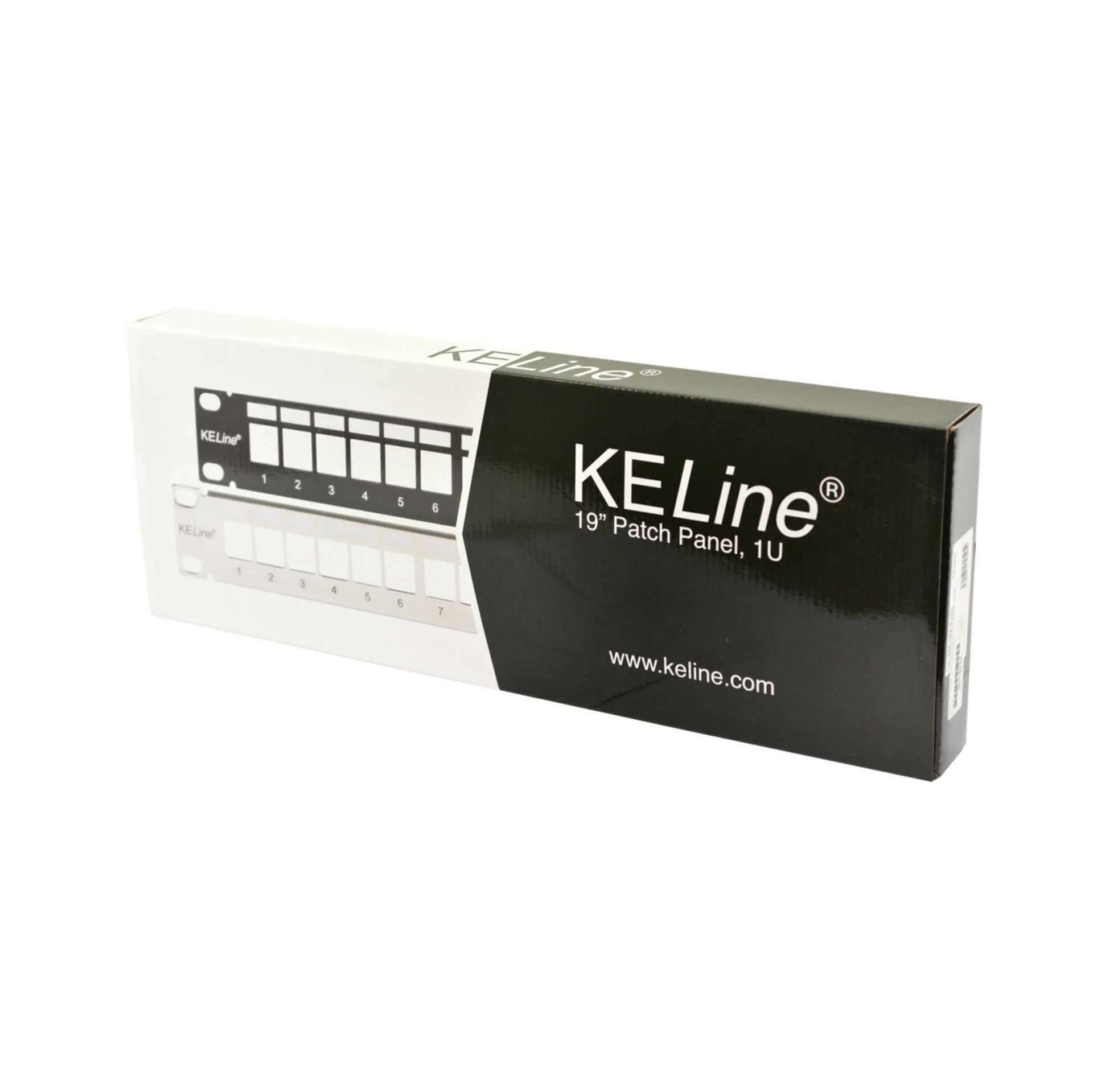 KELine panel CAT.6A  FTP 24-port HD toolless