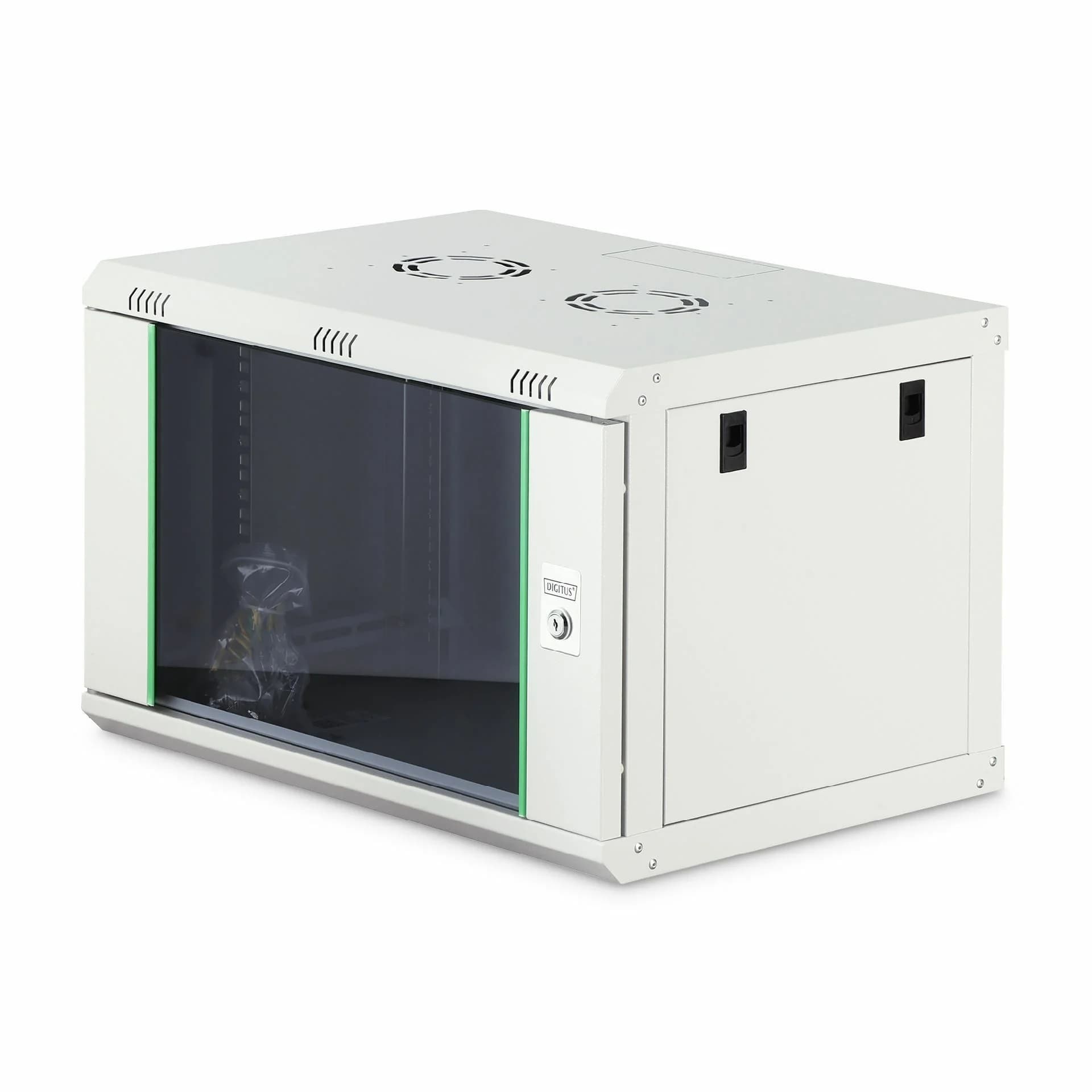 Digitus zidni kabinet 12U 638 600x450 siv sestavljen DN-19 12-U-EC