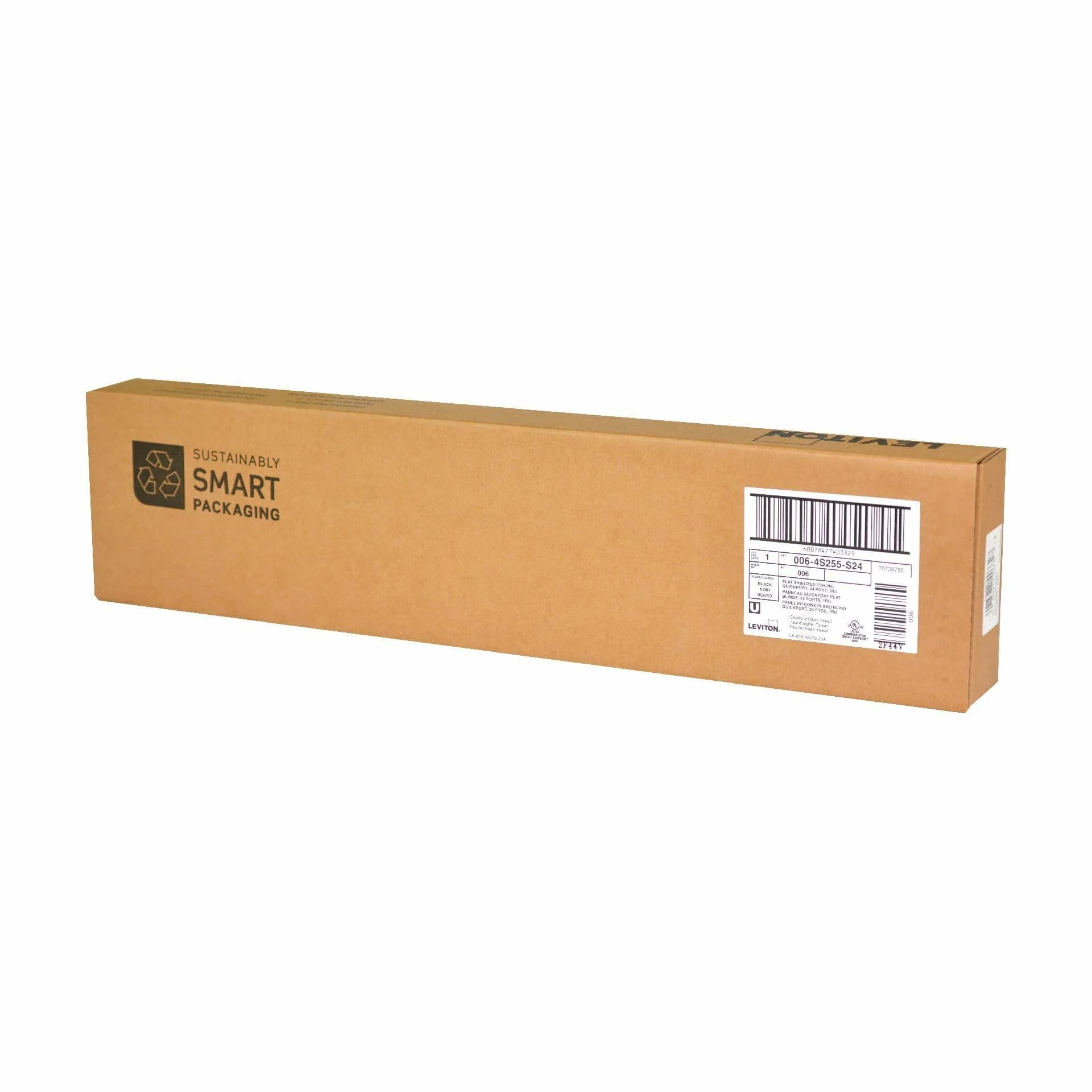 Leviton Leviton panel CAT.5e/6/6A 24-port modularen Quickport Atlas-X1 4S255-S24 Priključni (patch) paneli