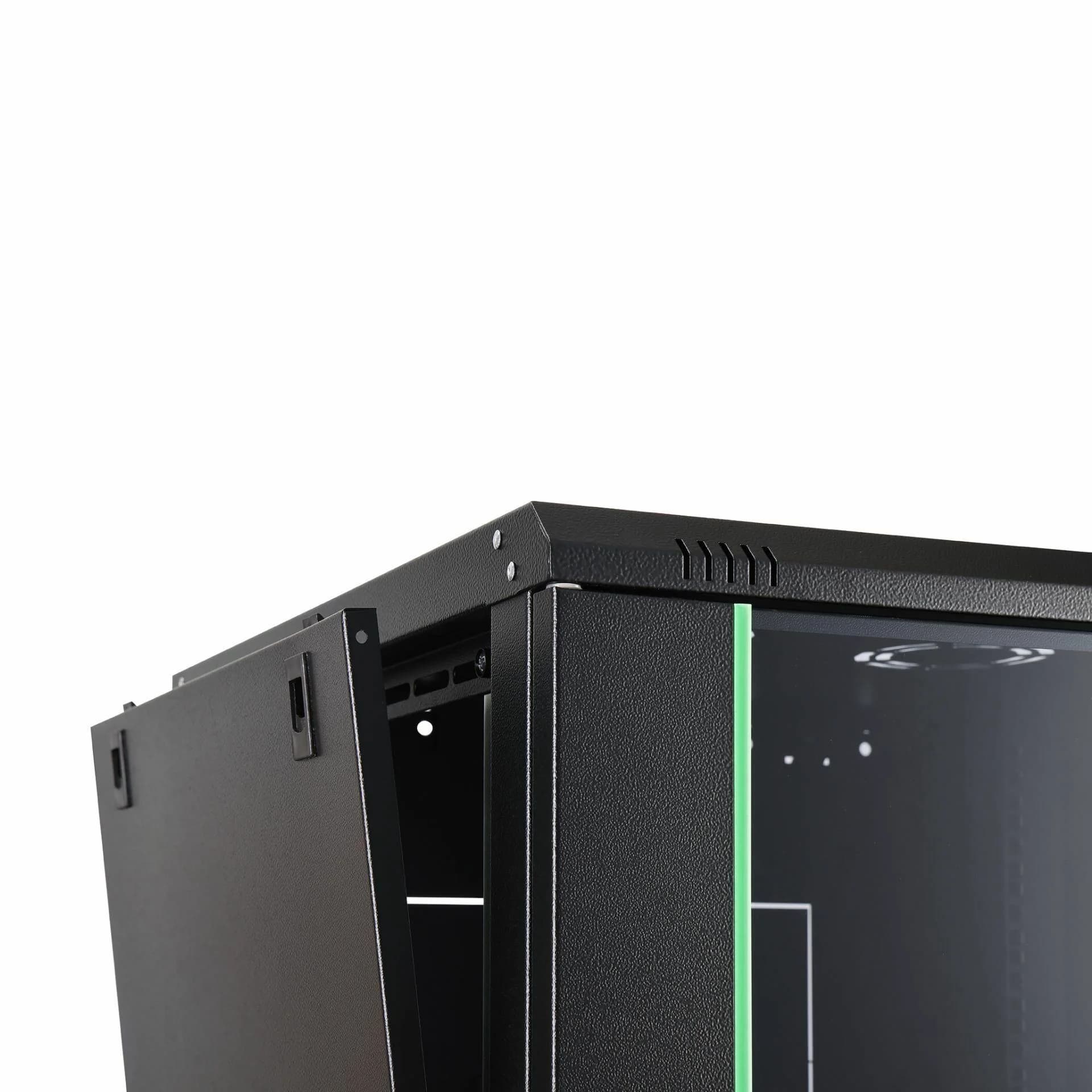 Digitus Digitus zidni kabinet 12U 638 600x600 črn sestavljen DN-19 12U-6/6-EC-SW Zidni
