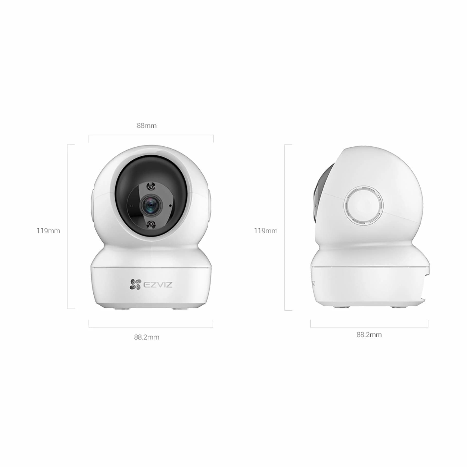 EZVIZ EZVIZ kamera 4.0MP brezžična PT CS-H6c (4MP,W1) Kamere