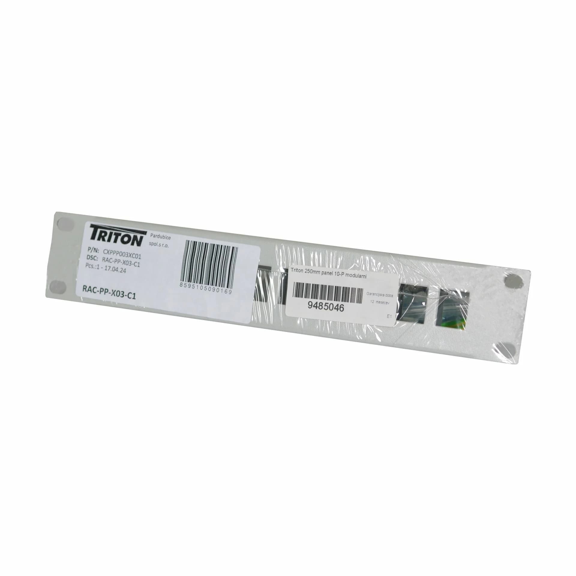 Triton Triton 250mm panel 10-P modularni Priključni (patch) paneli