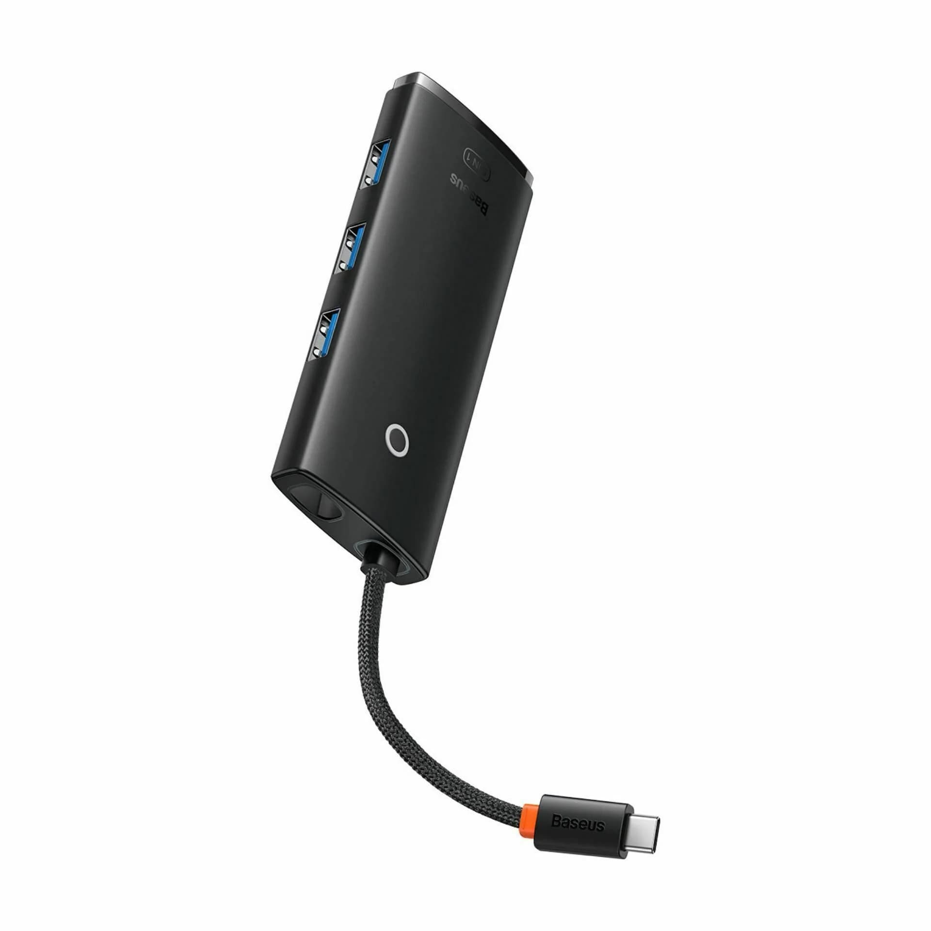 Baseus Baseus priklopna postaja USB 3.1 TipC 5v1 4K črn WKQX040001 Priklopne postaje