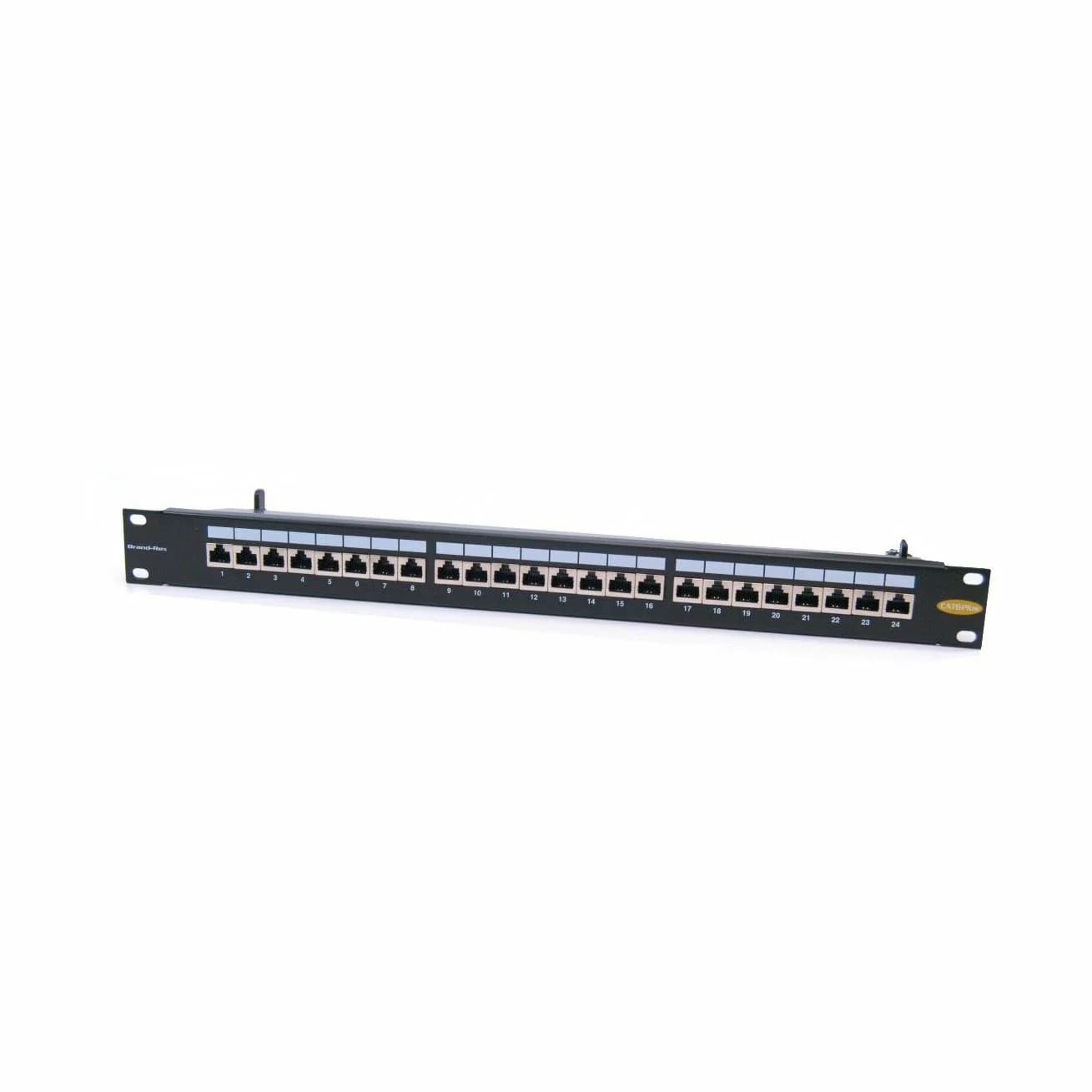 Leviton panel CAT.6+ FTP 24-port C6CPNLF240K2M