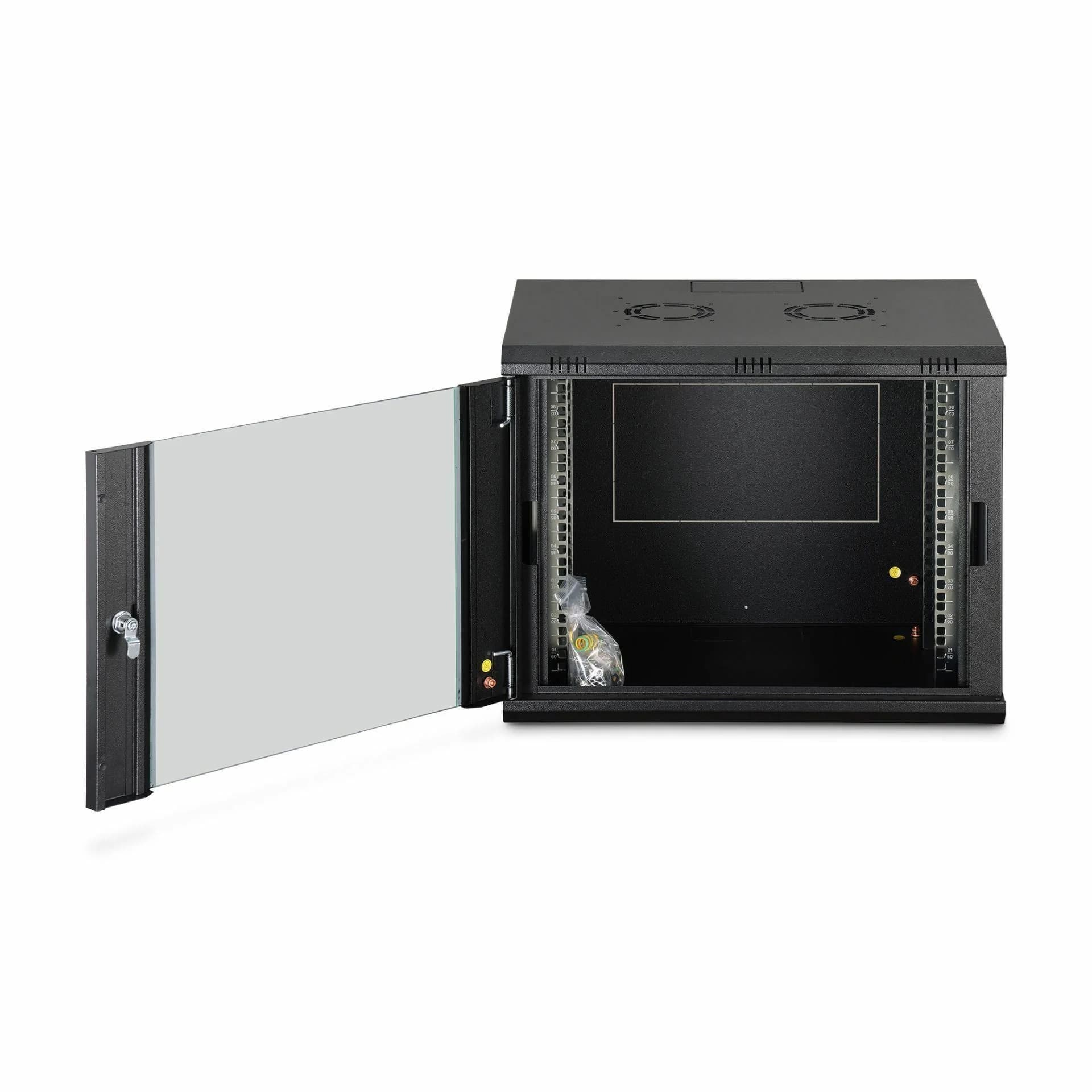 Digitus Digitus zidni kabinet  9U 505 600x450 črn sestavljen DN-19 09-U-EC-SW Zidni