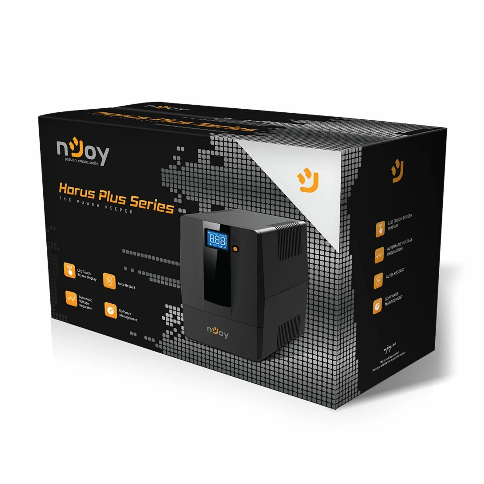 nJoy nJoy UPS 1000VA Line-Interactive Horus Plus 1000 Brezprekinitveno napajanje (UPS)
