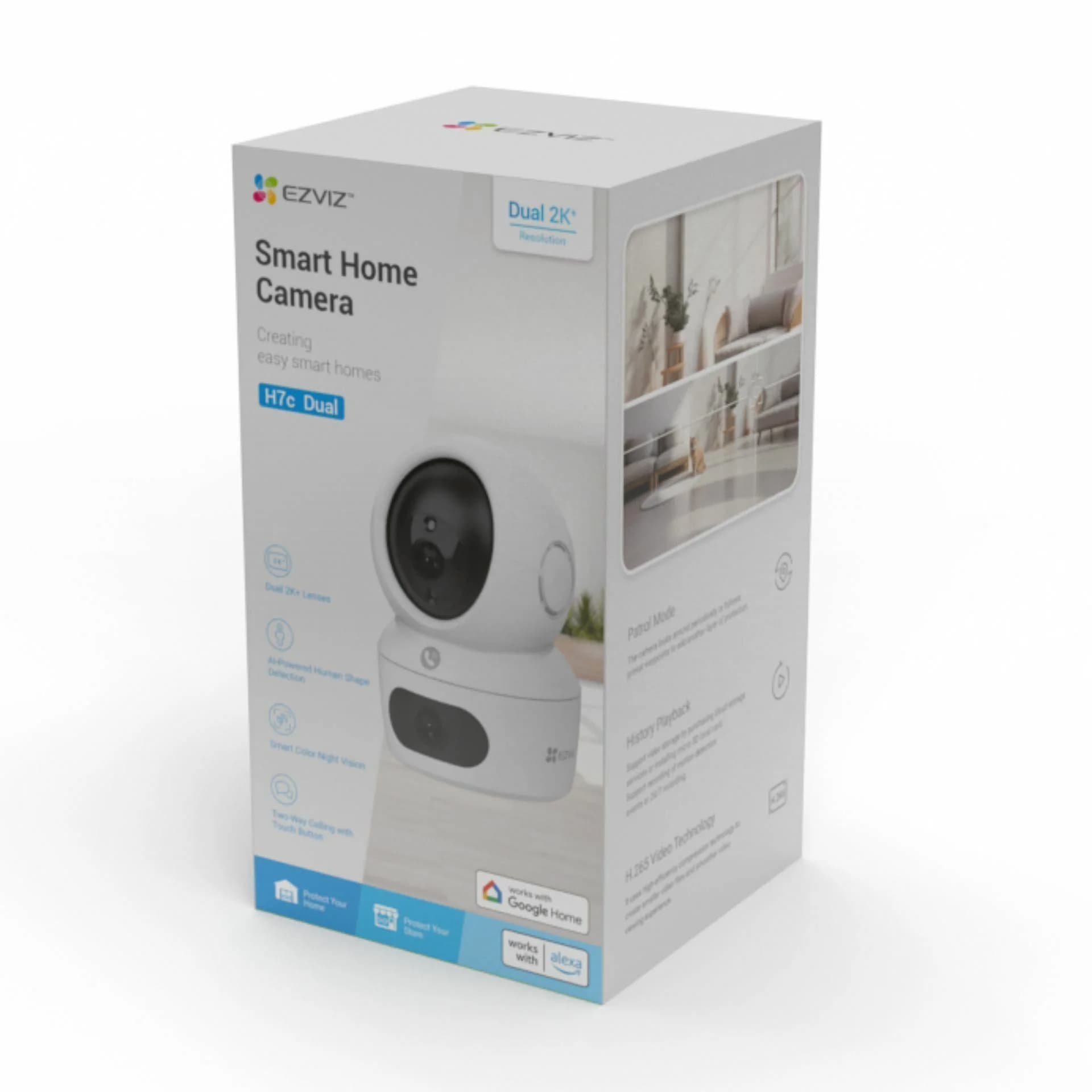 EZVIZ EZVIZ kamera 4.0MP brezžična PT Dual CS-H7c (4MP+4MP) Kamere