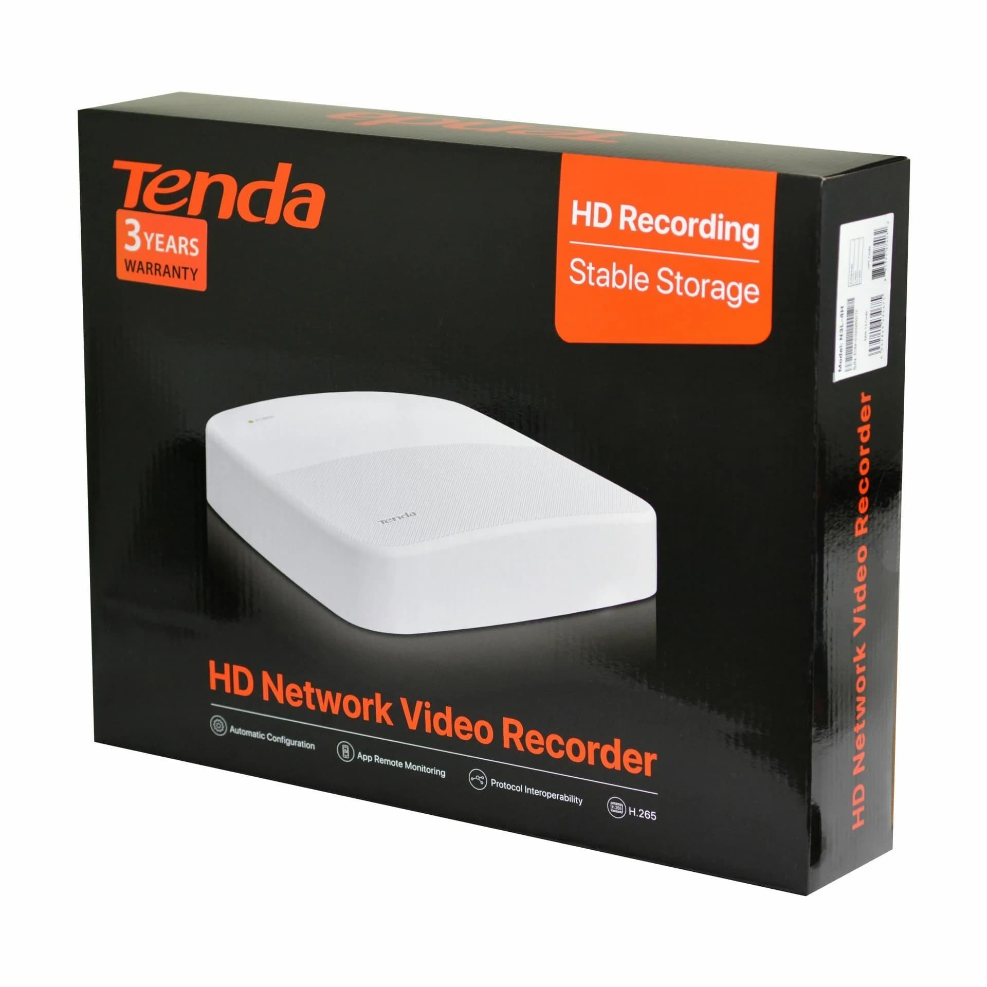 Tenda Tenda video snemalnik 8-kanalni NVR IP N3L-8HV2.0 Snemalniki