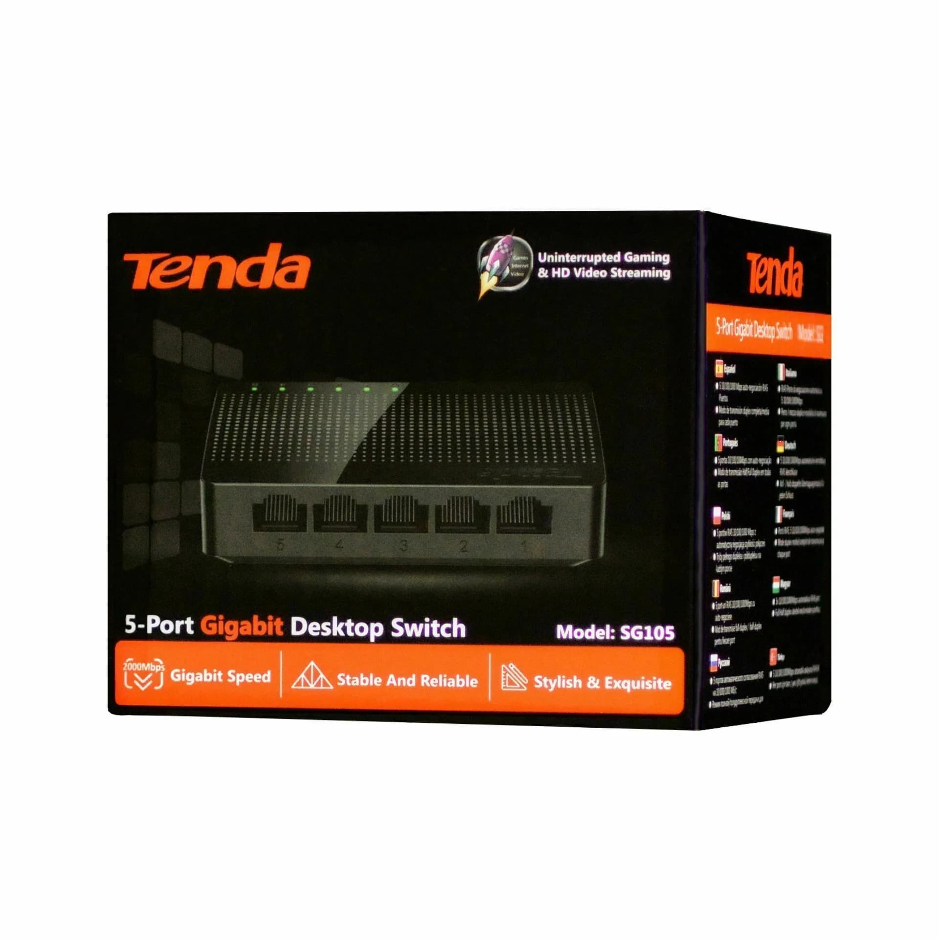 Tenda Tenda stikalo Giga  5-port SG105 Mrežna stikala