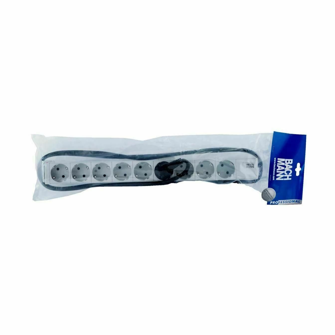 Bachmann Bachmann razdelilec rack 9x250V ALU 2m siv 333.401 Razdelilci 220V