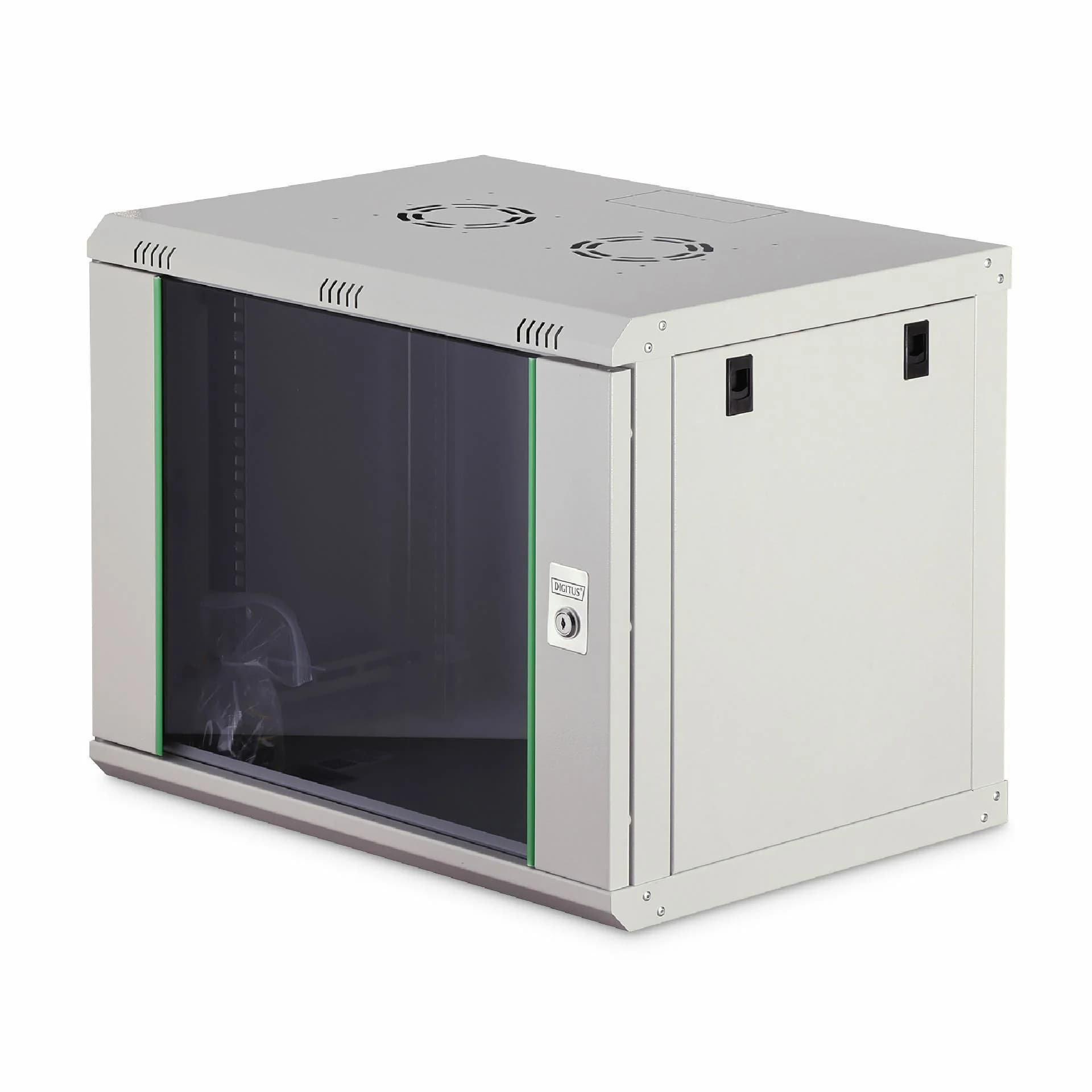 Digitus zidni kabinet  9U 505 600x450 siv sestavljen DN-19 09-U-EC